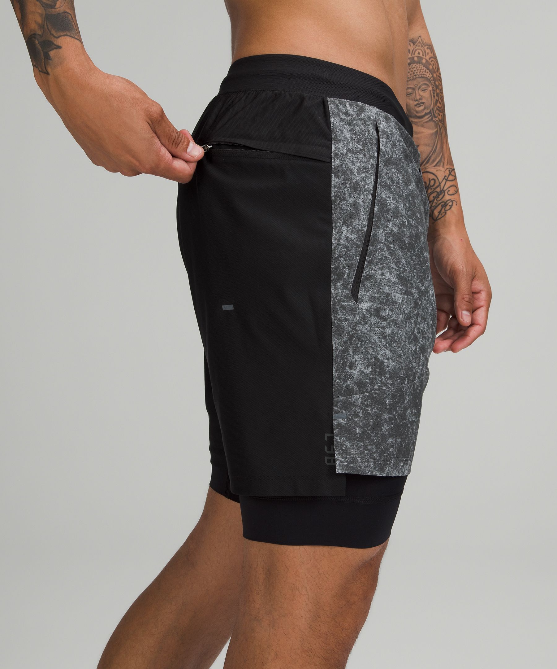 Lululemon Shorts Herre Multicolor | 89426-ROIW