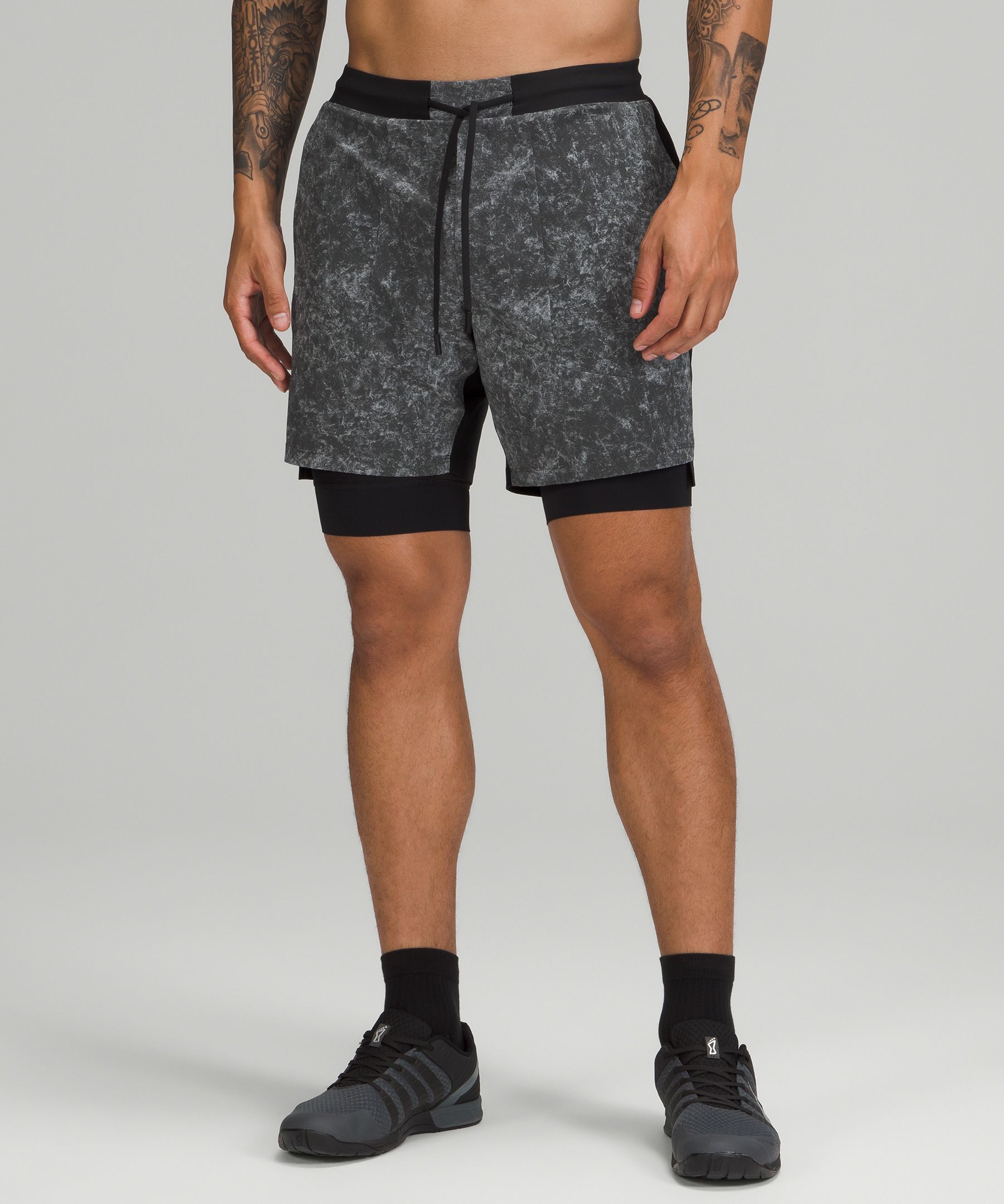 Lululemon Shorts Herre Multicolor | 89426-ROIW