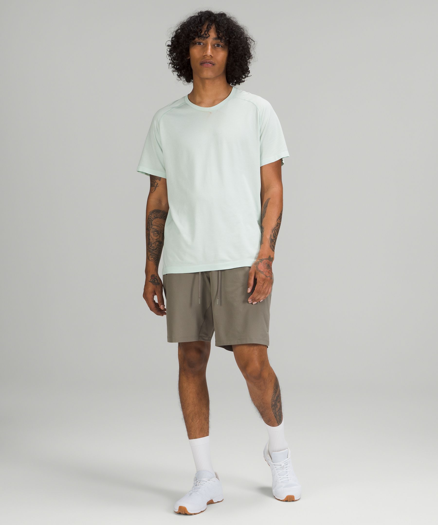 Lululemon Shorts Herre Mørke Grå | 82617-NIAO