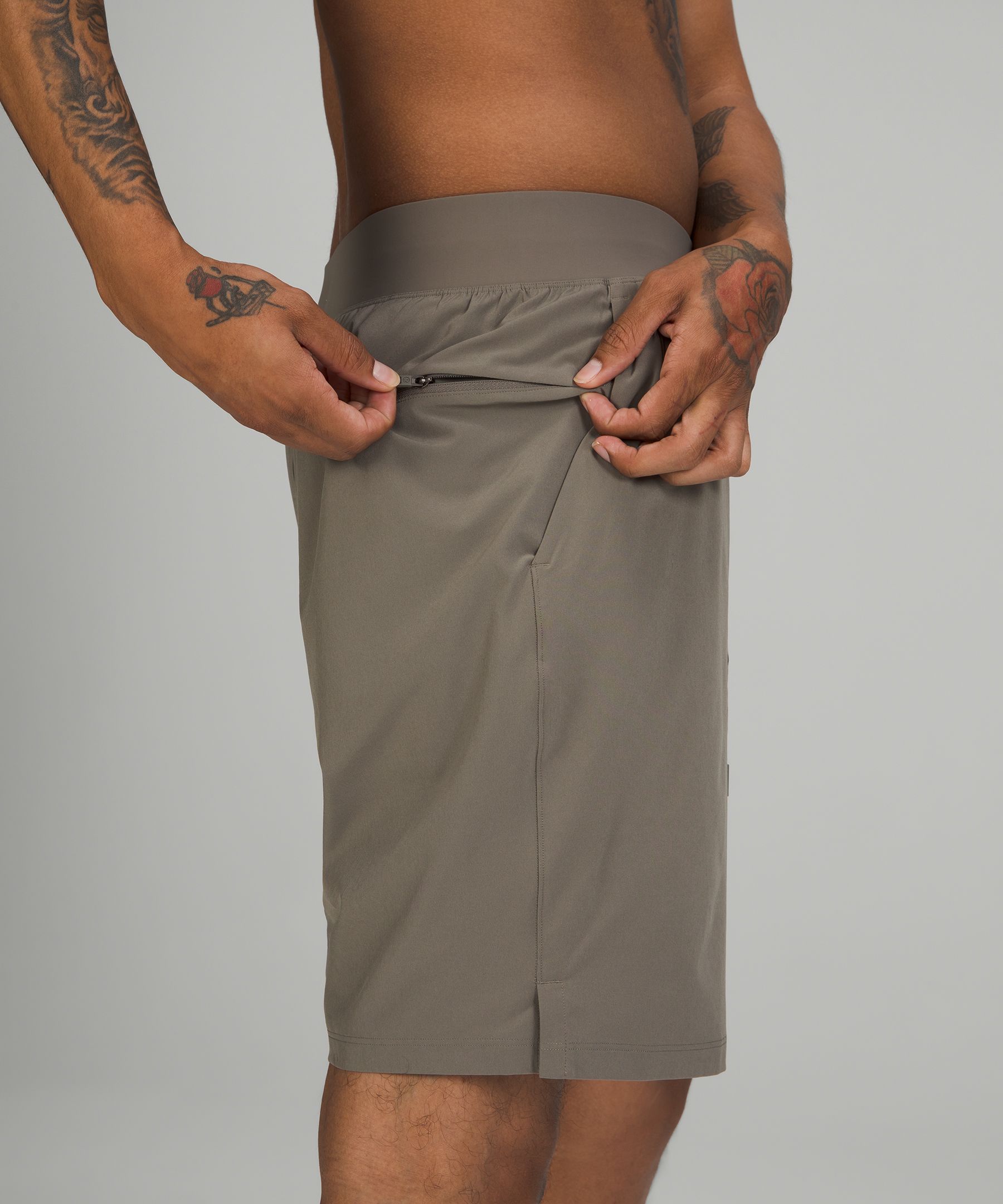 Lululemon Shorts Herre Mørke Grå | 82617-NIAO
