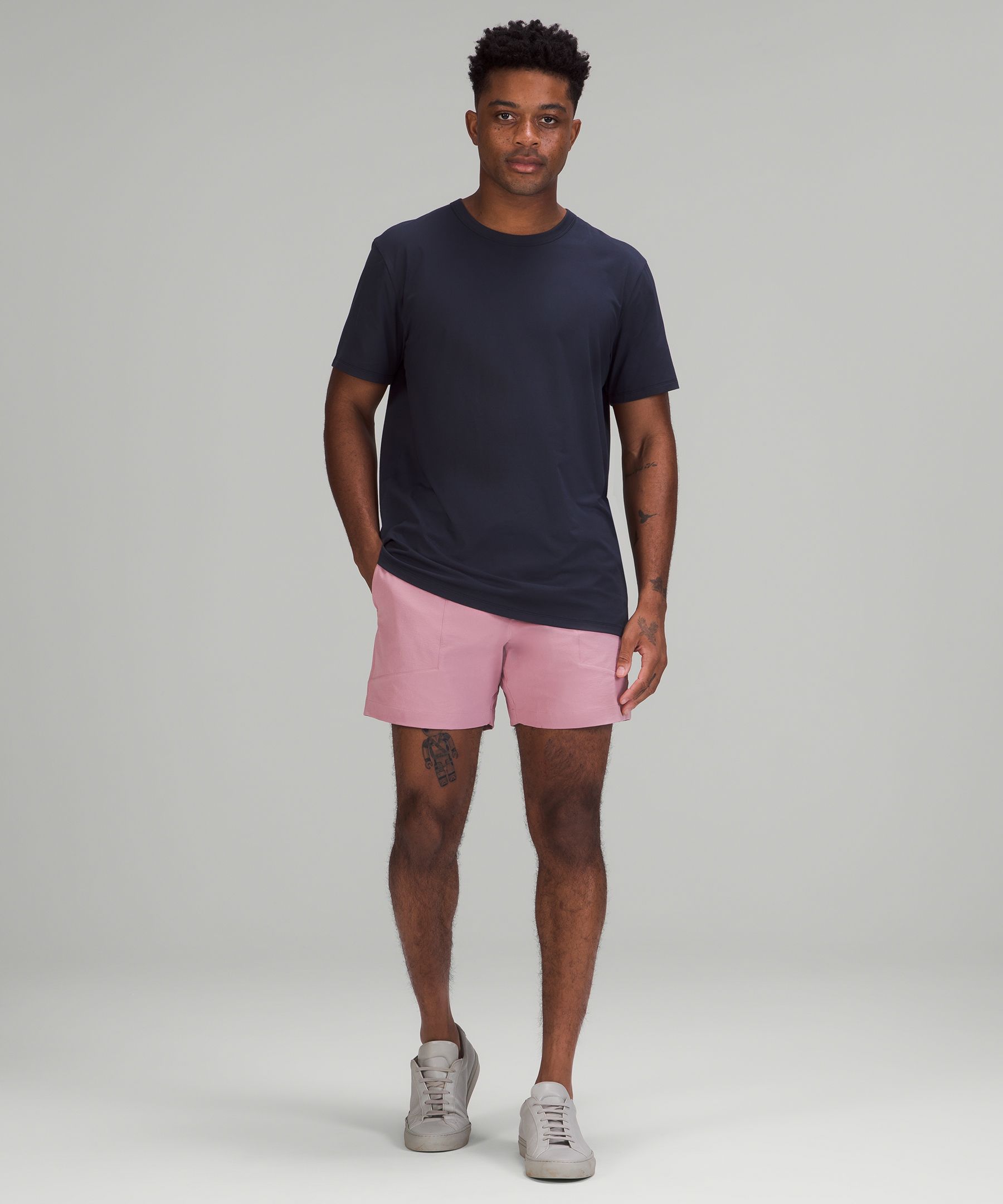 Lululemon Shorts Herre Rosa | 46570-SCPI