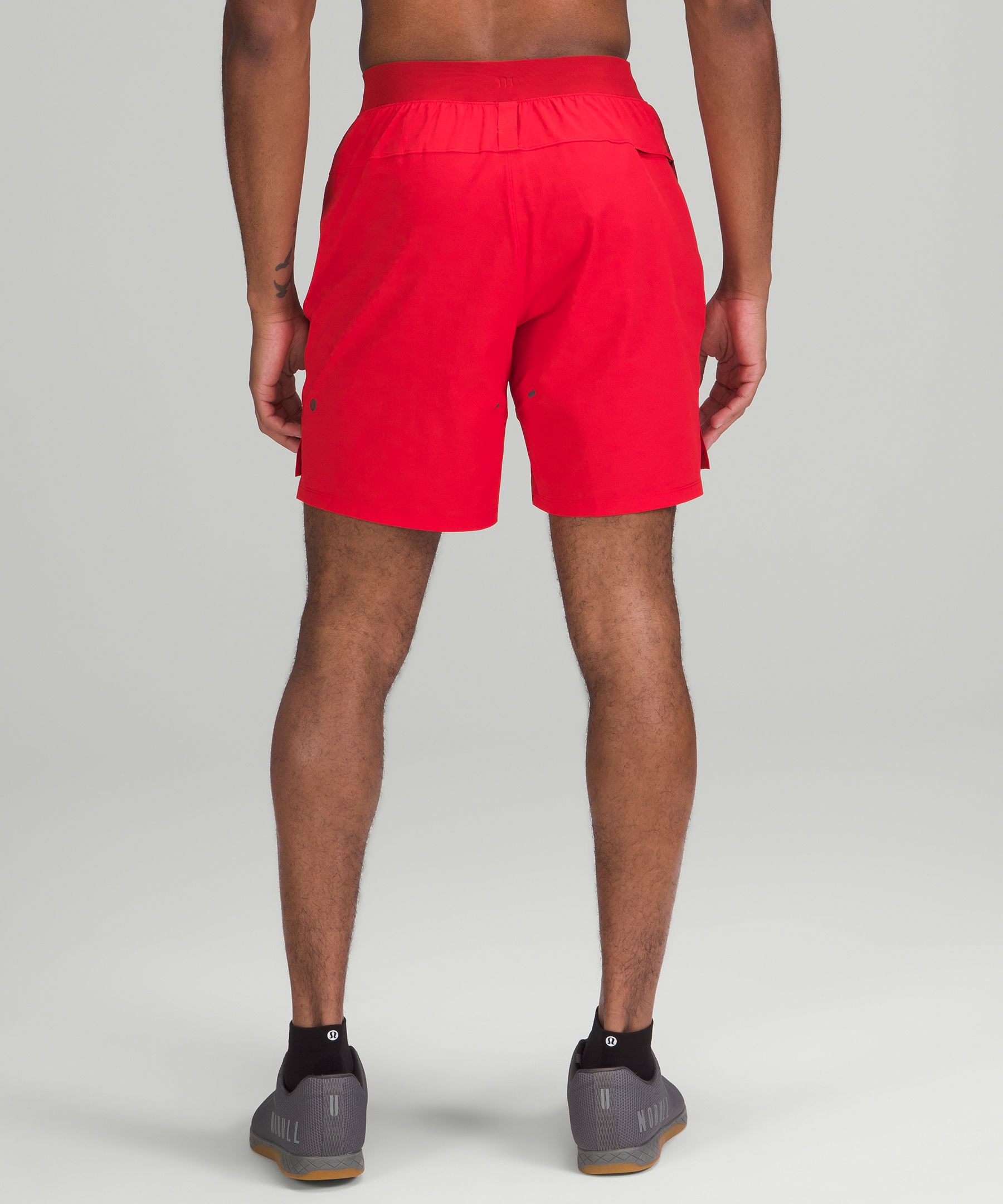 Lululemon Shorts Herre Rød | 49260-SNVH