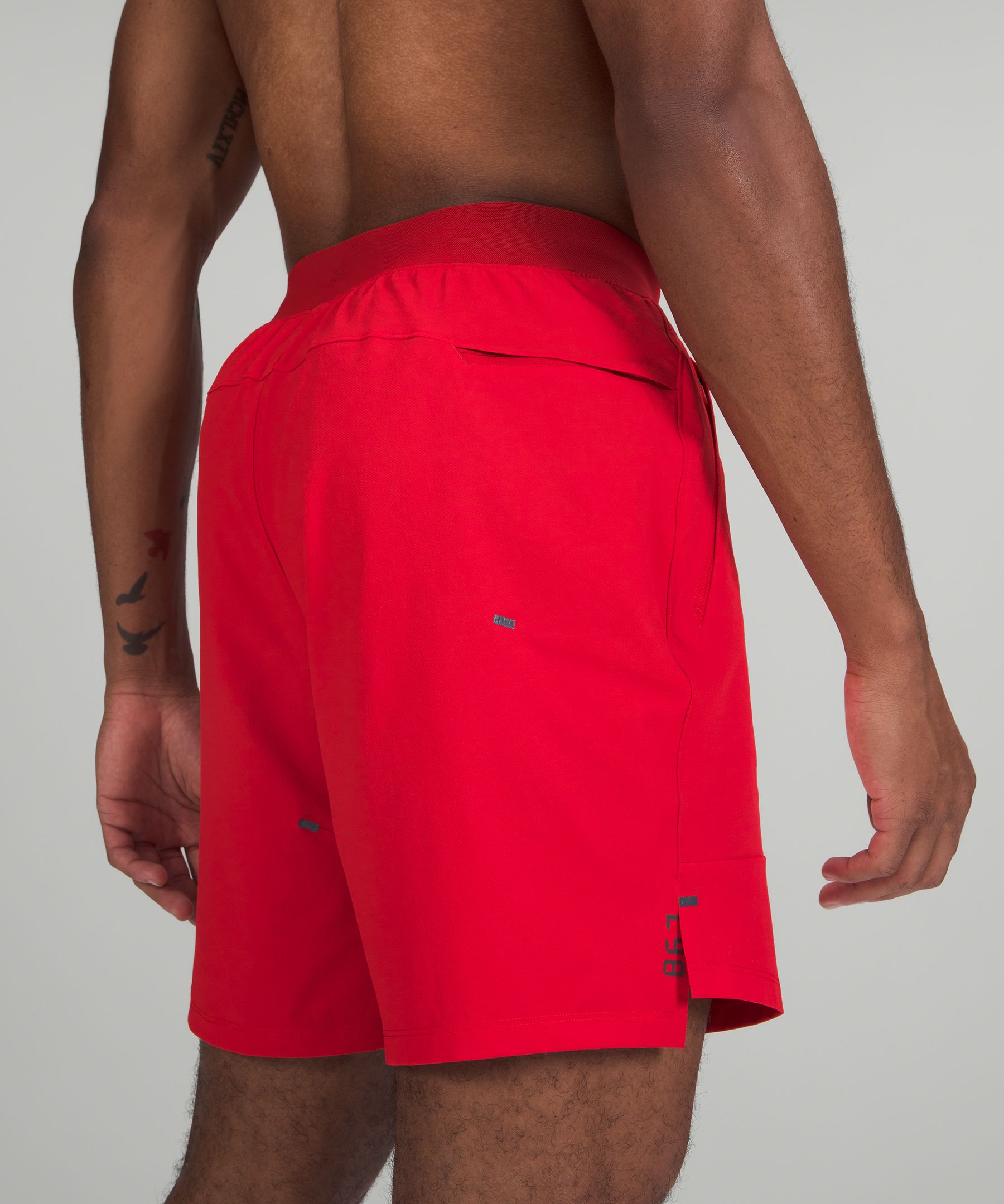 Lululemon Shorts Herre Rød | 49260-SNVH