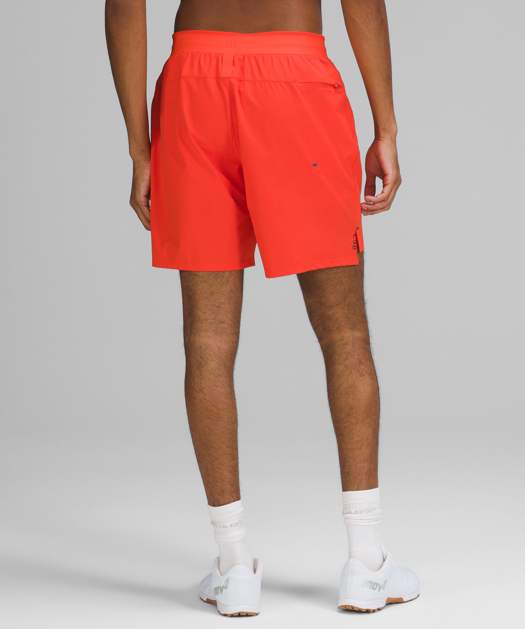 Lululemon Shorts Herre Rød | 82615-BYIC