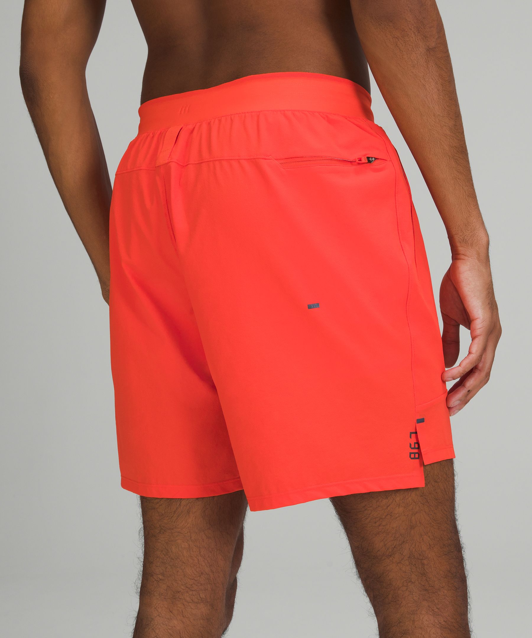 Lululemon Shorts Herre Rød | 82615-BYIC