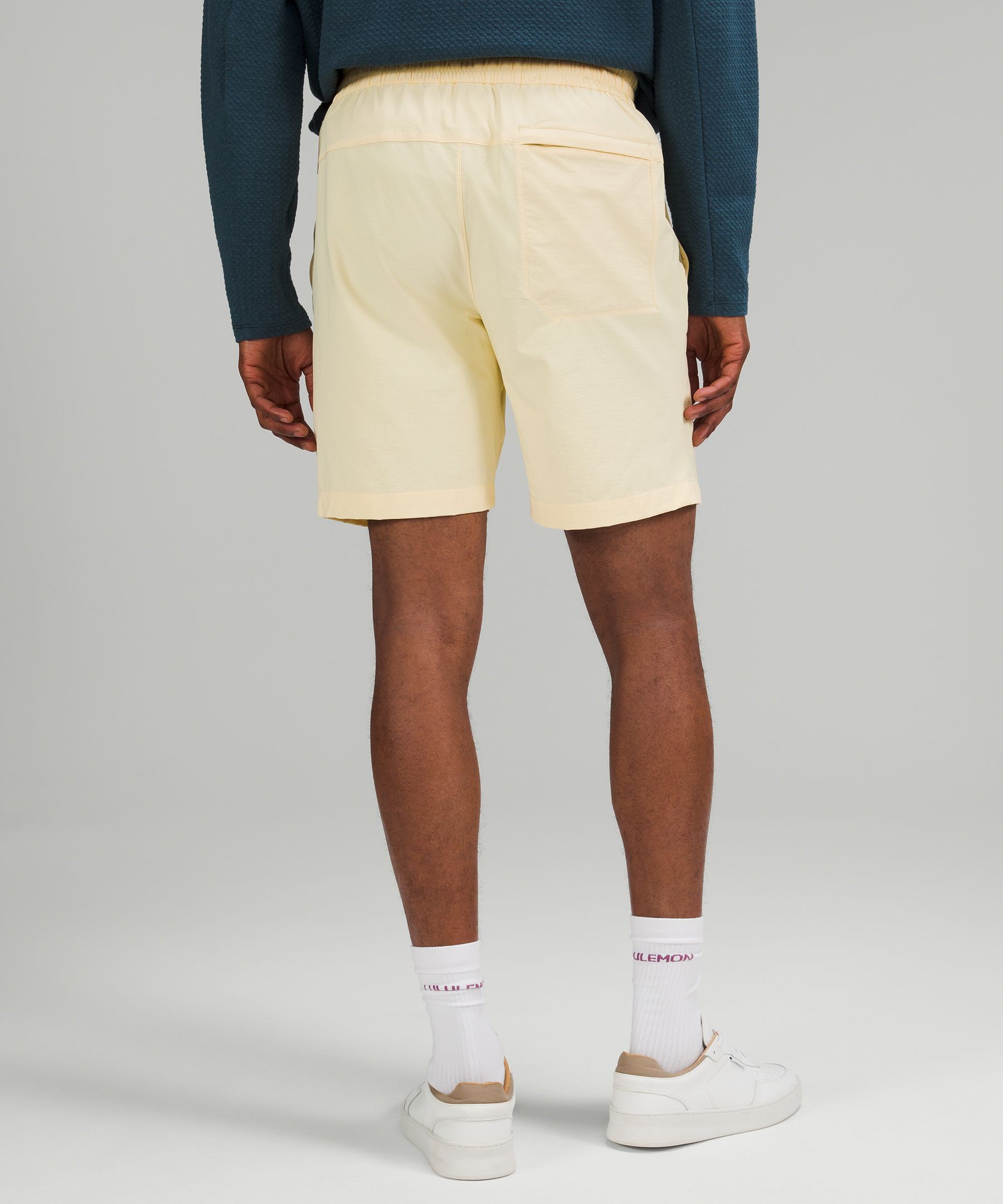 Lululemon Shorts Herre Sitron | 57604-DRXU