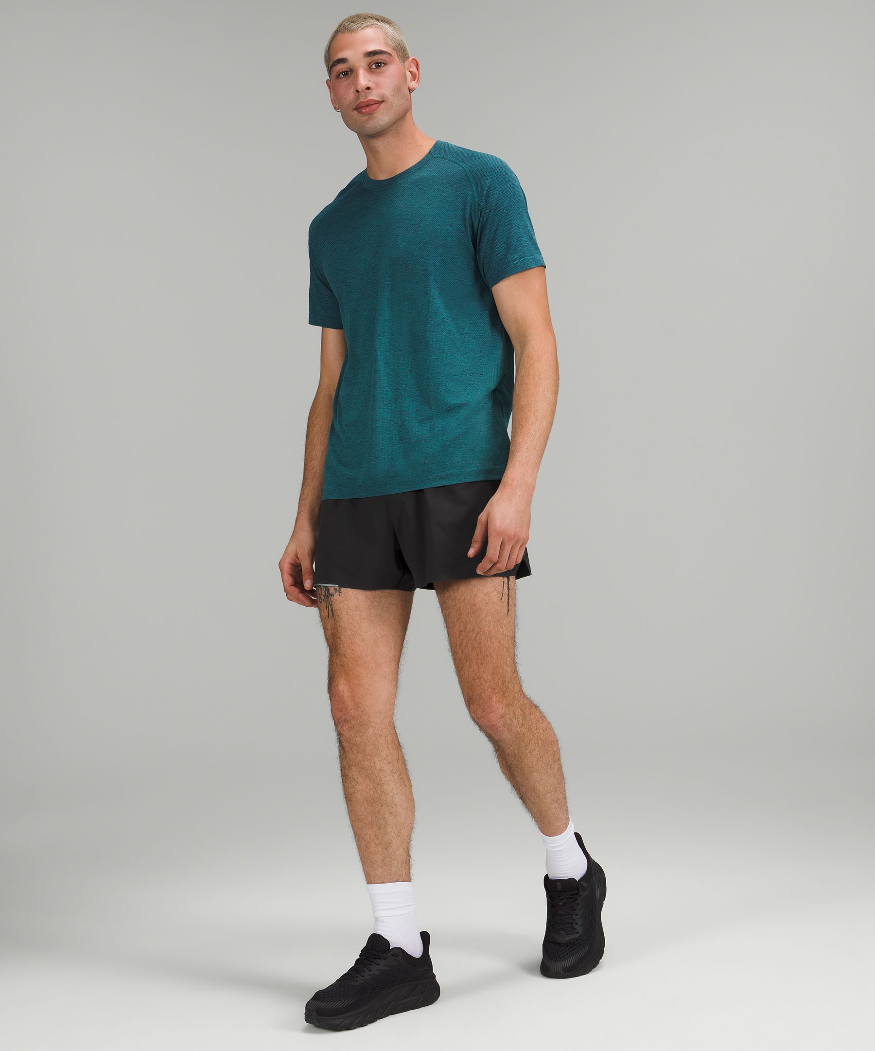 Lululemon Shorts Herre Svarte | 01359-EMQD