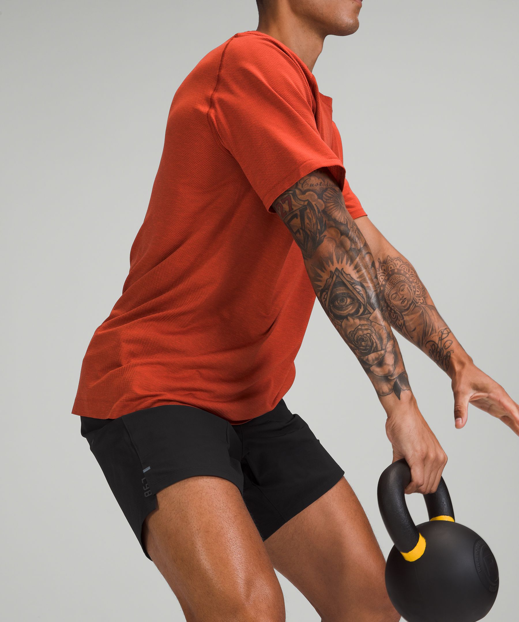 Lululemon Shorts Herre Svarte | 02689-MOVH