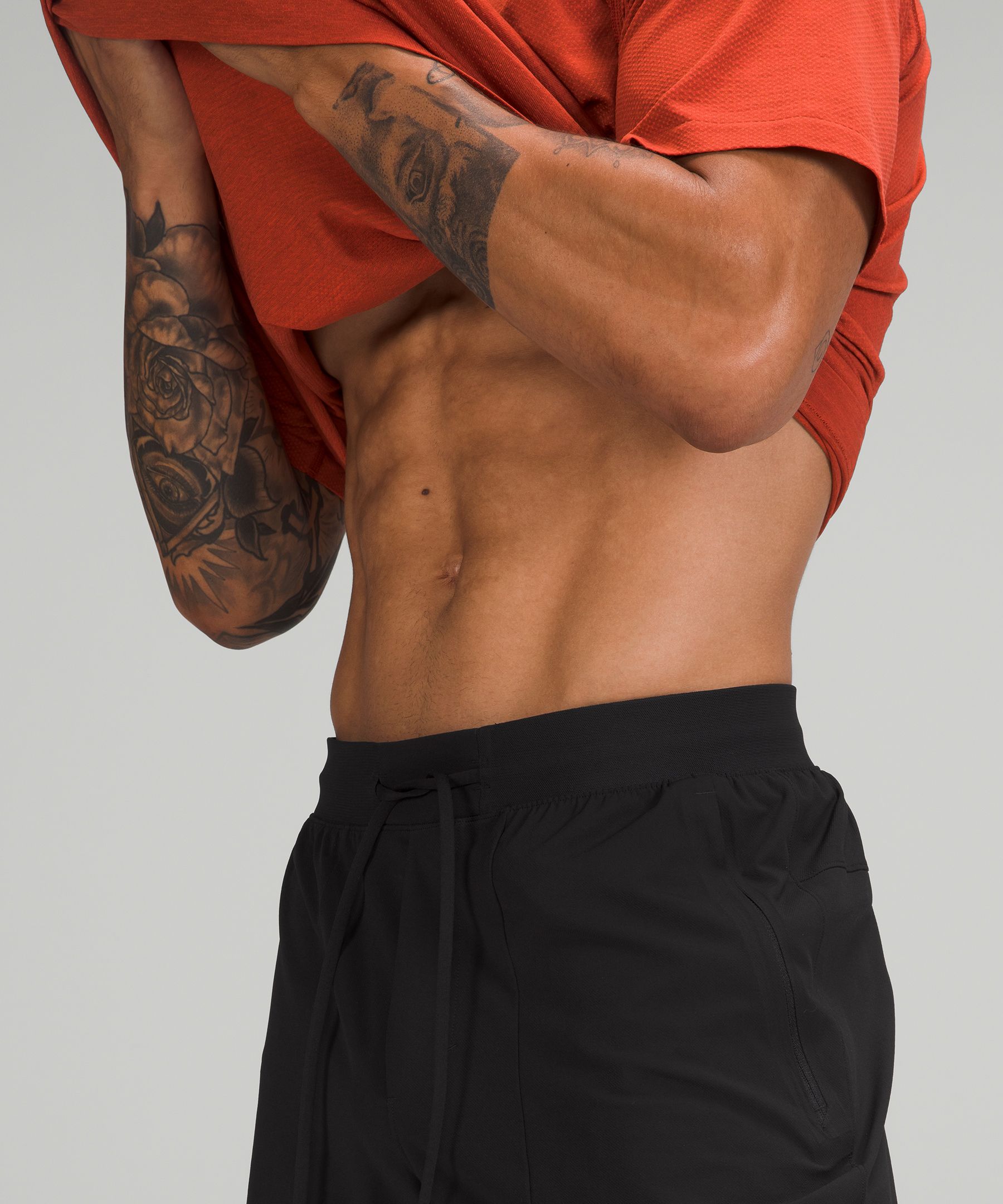 Lululemon Shorts Herre Svarte | 02689-MOVH