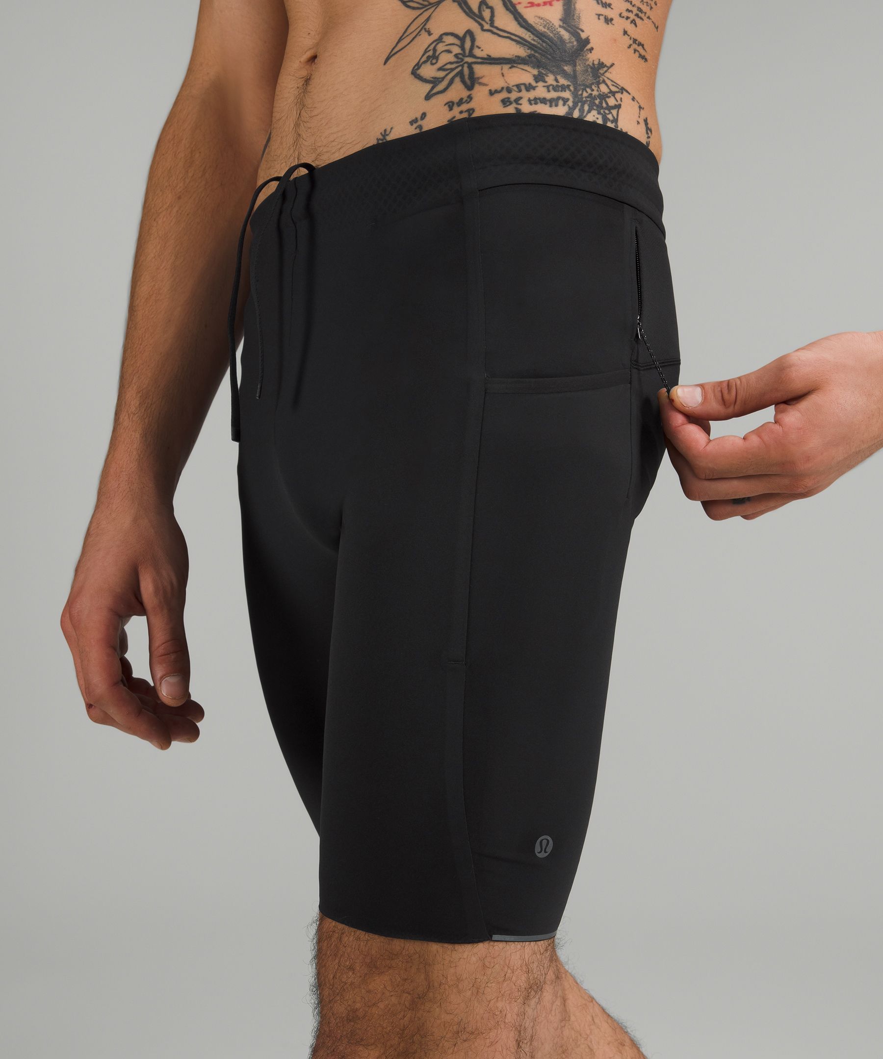 Lululemon Shorts Herre Svarte | 07819-QMSK
