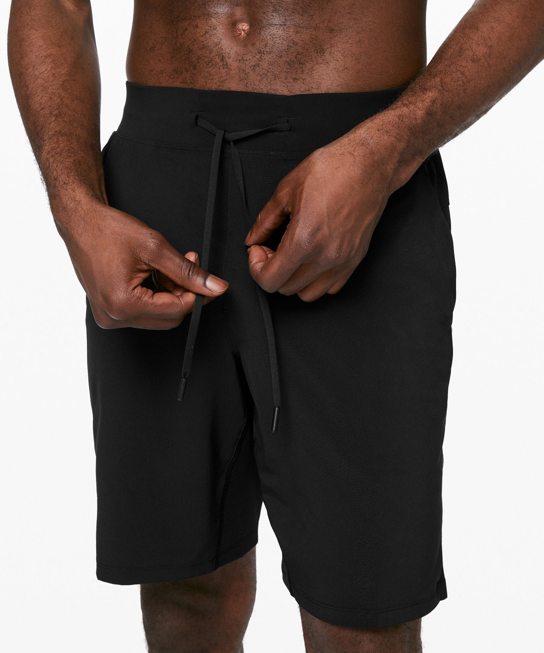 Lululemon Shorts Herre Svarte | 12367-ZRTJ