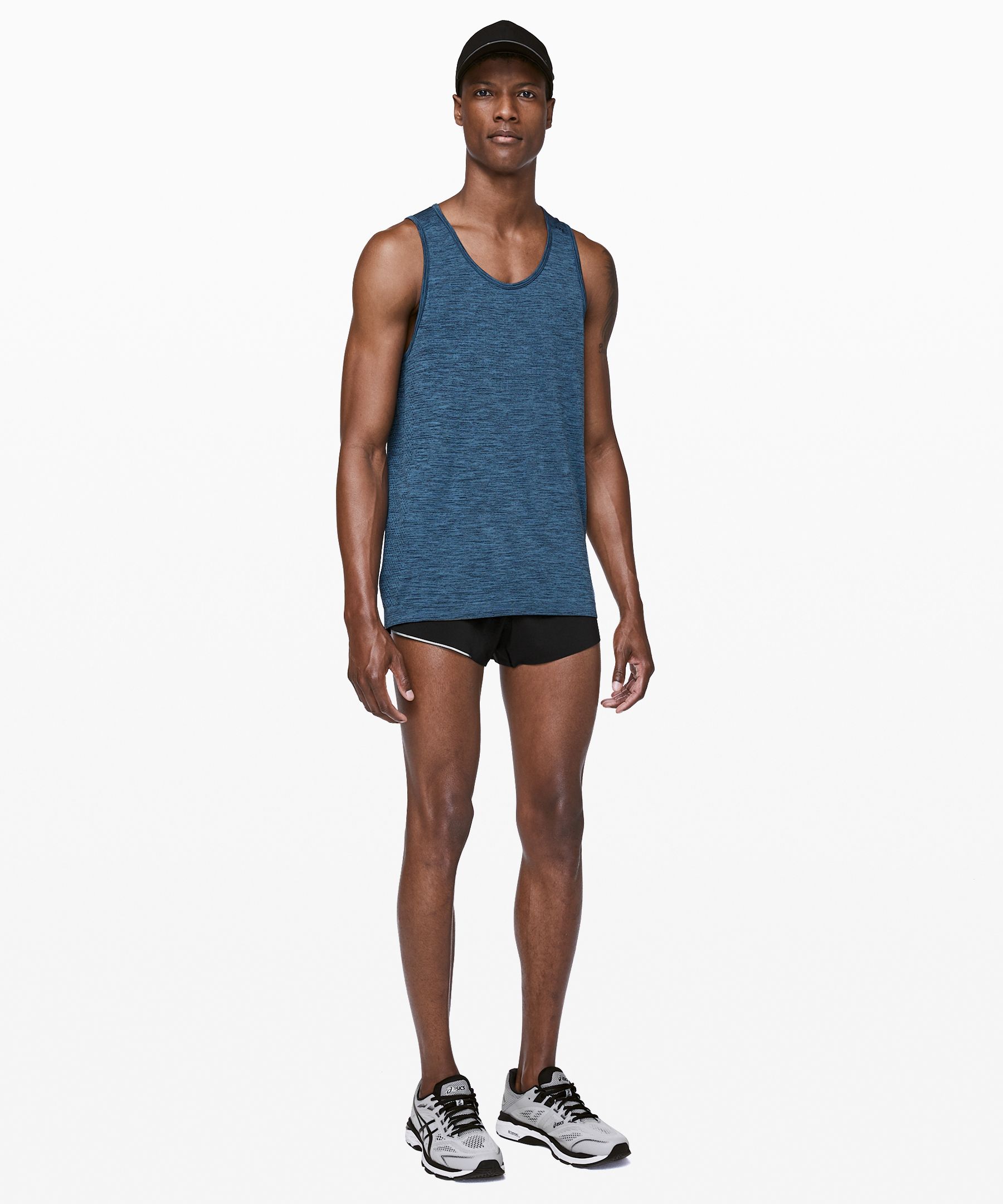 Lululemon Shorts Herre Svarte | 15697-SJUD