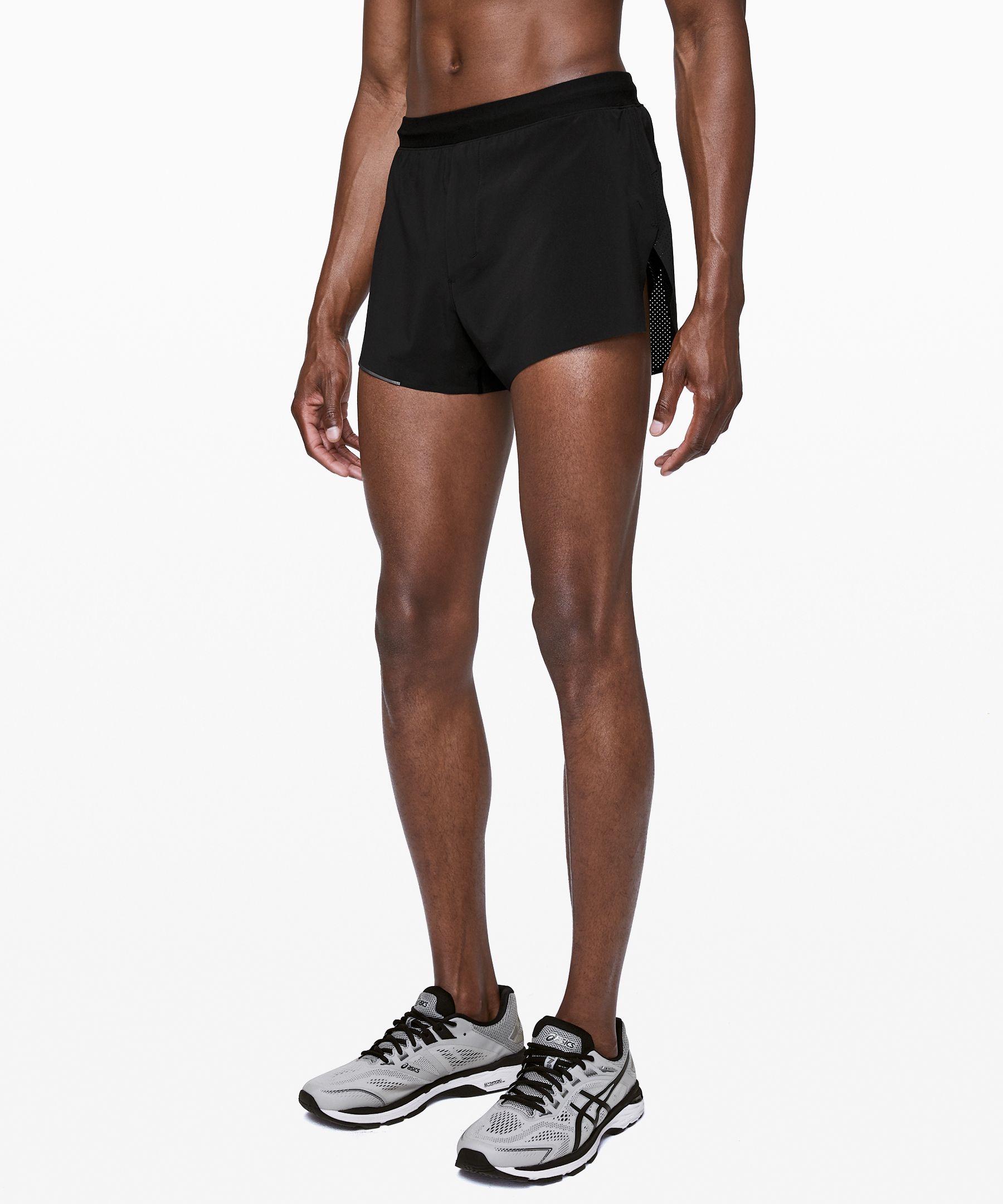 Lululemon Shorts Herre Svarte | 15697-SJUD