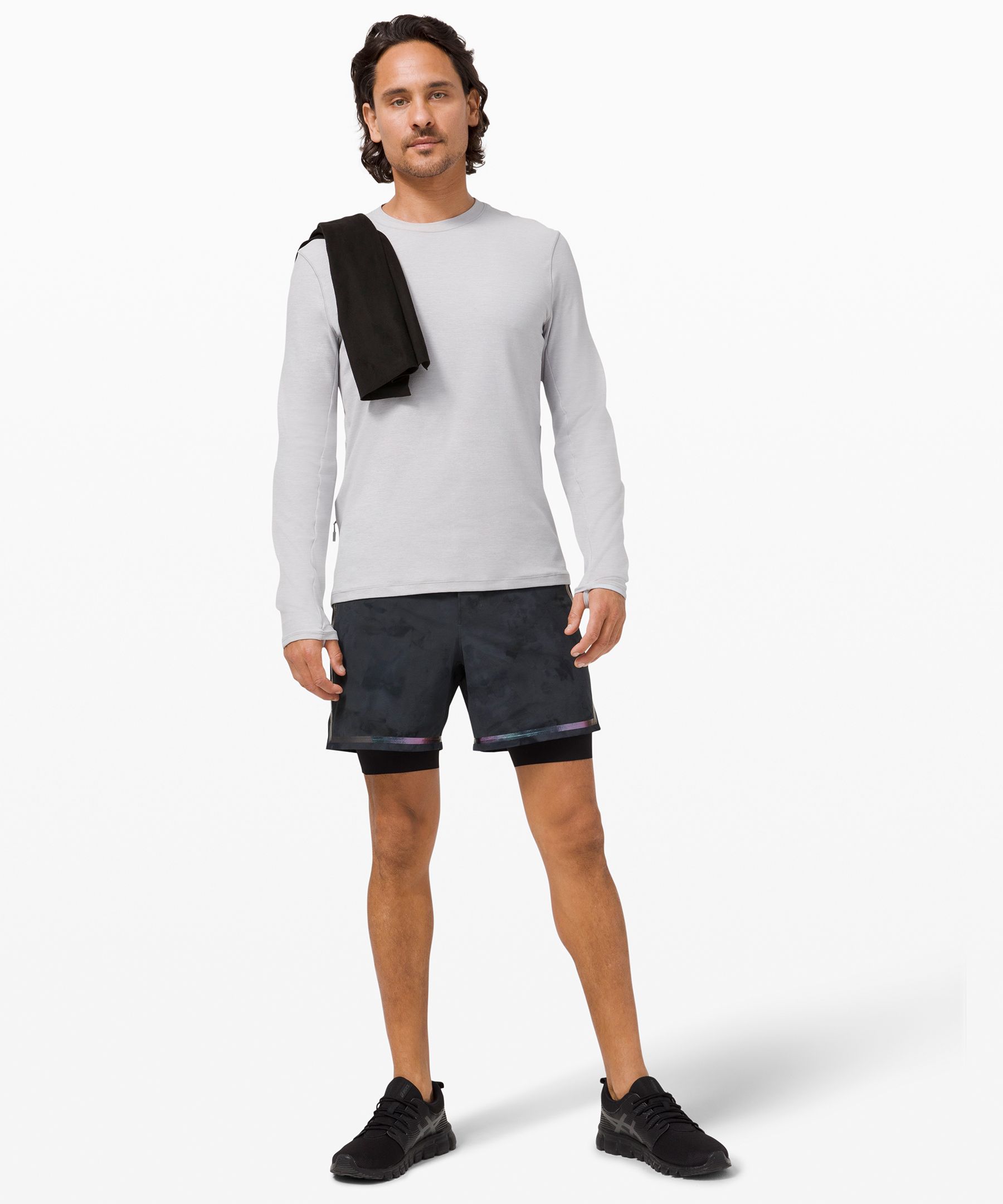 Lululemon Shorts Herre Svarte | 15974-MHCF