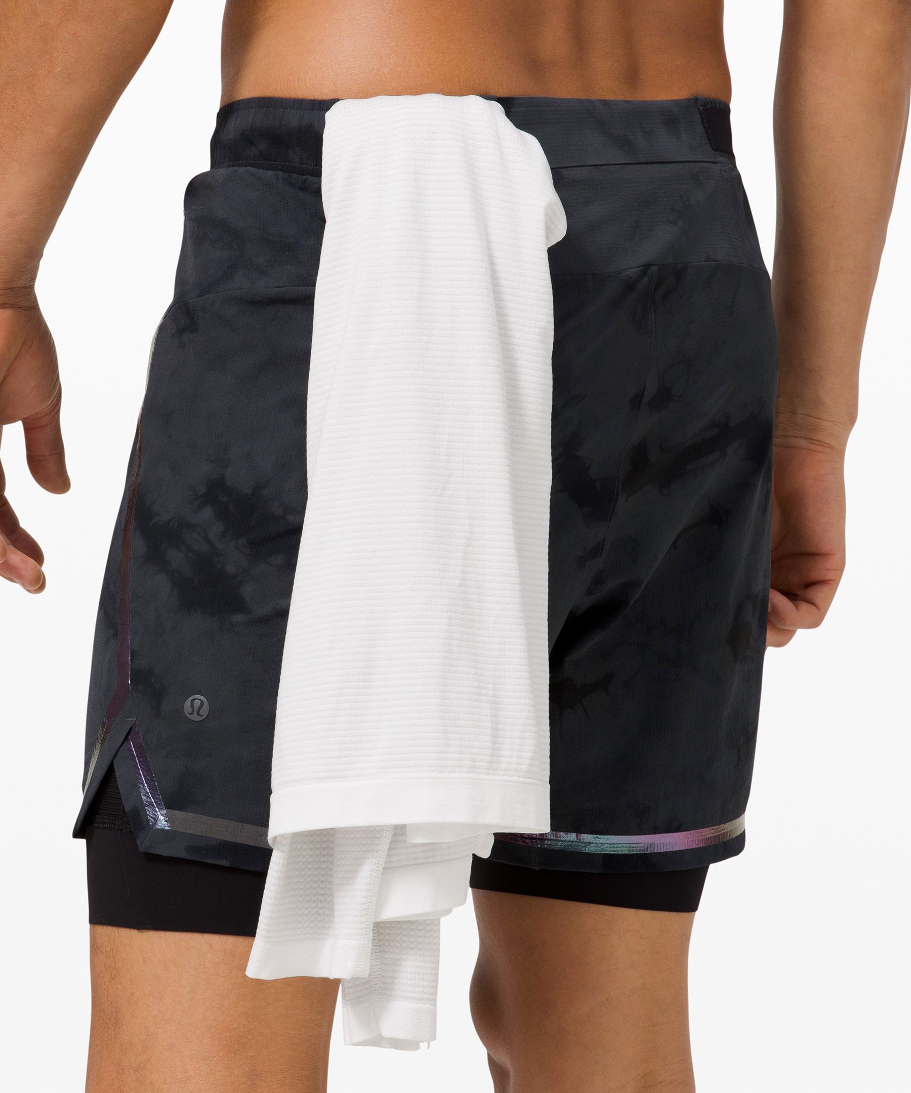 Lululemon Shorts Herre Svarte | 15974-MHCF