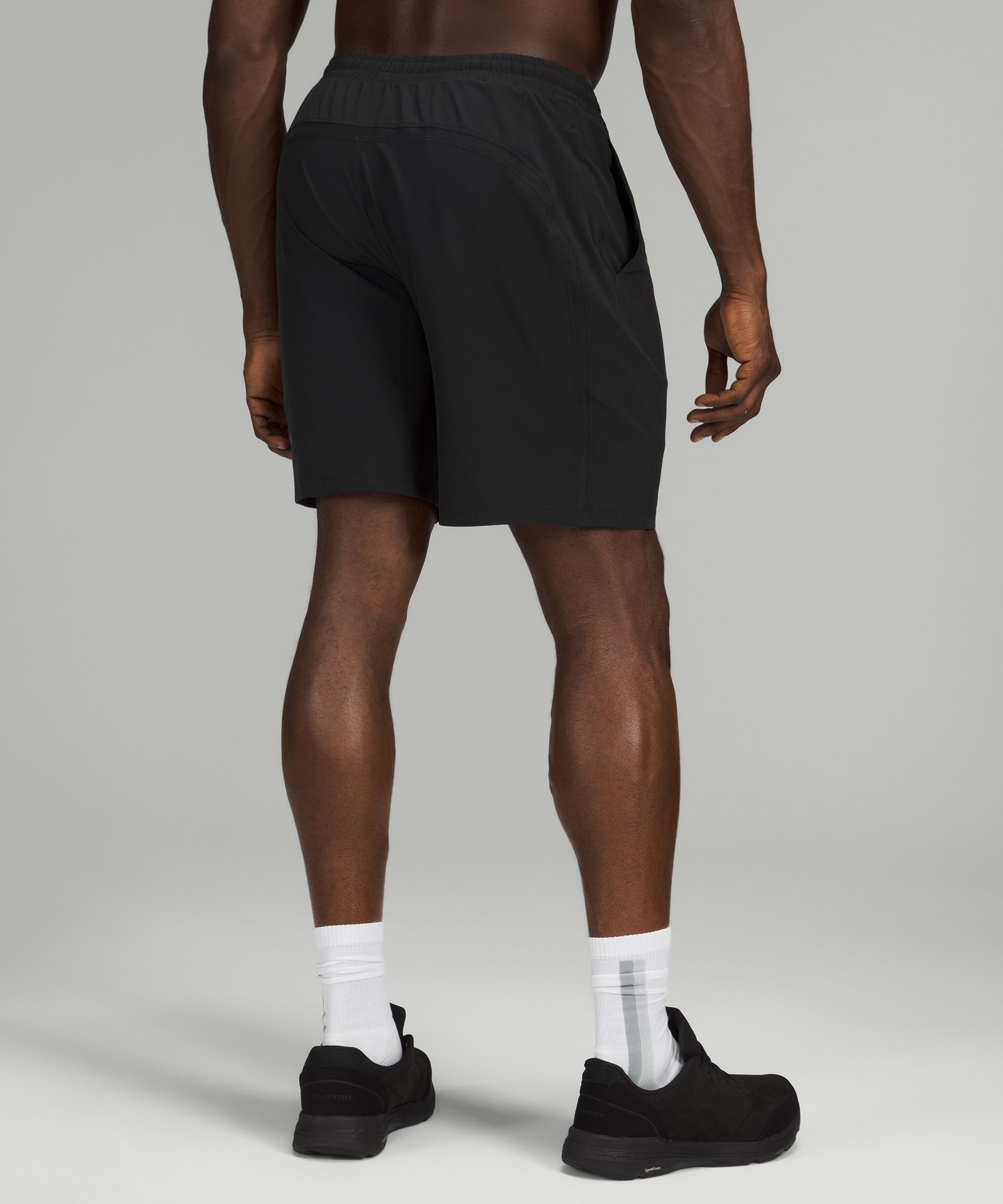 Lululemon Shorts Herre Svarte | 20453-VQGI