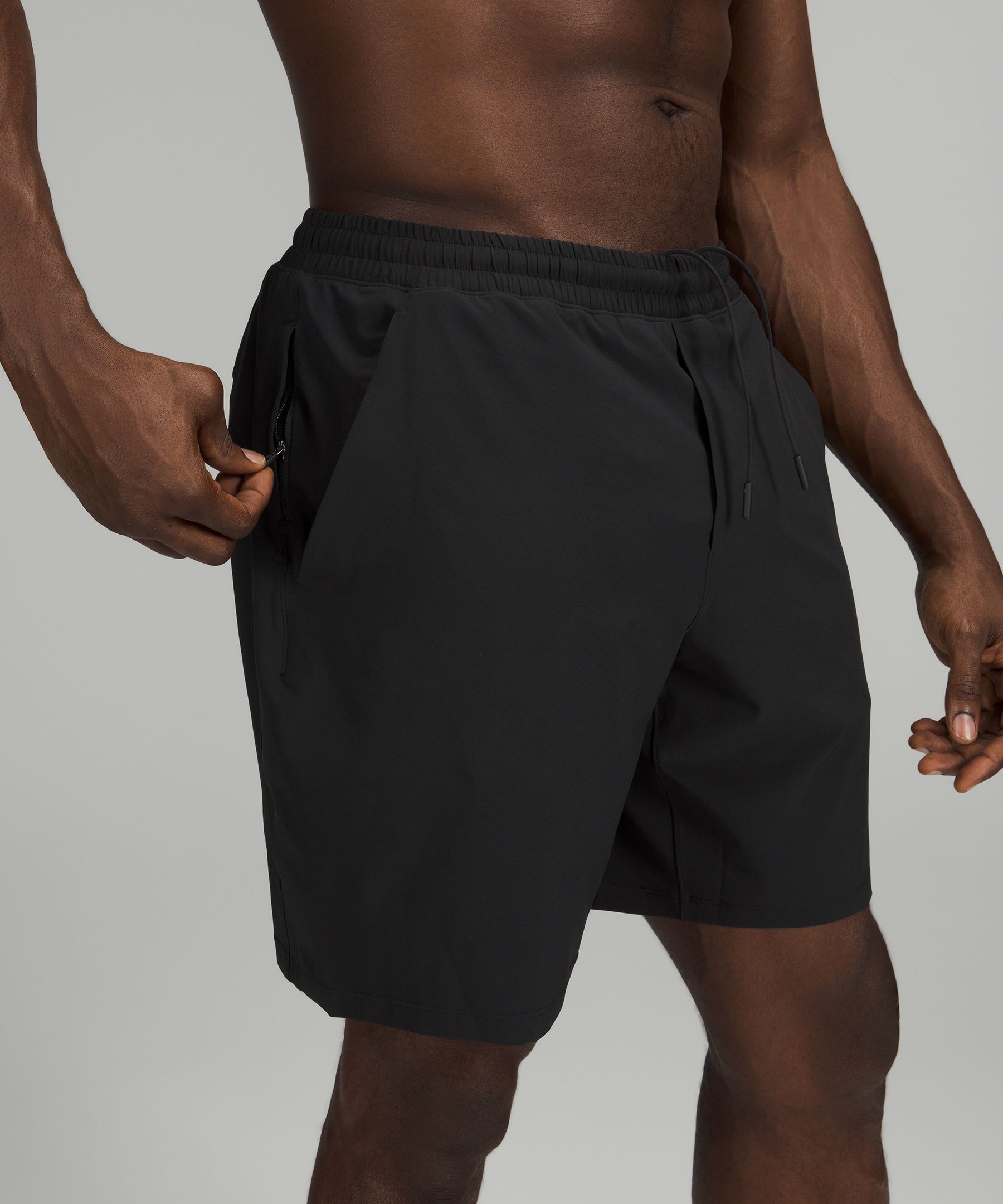Lululemon Shorts Herre Svarte | 20453-VQGI
