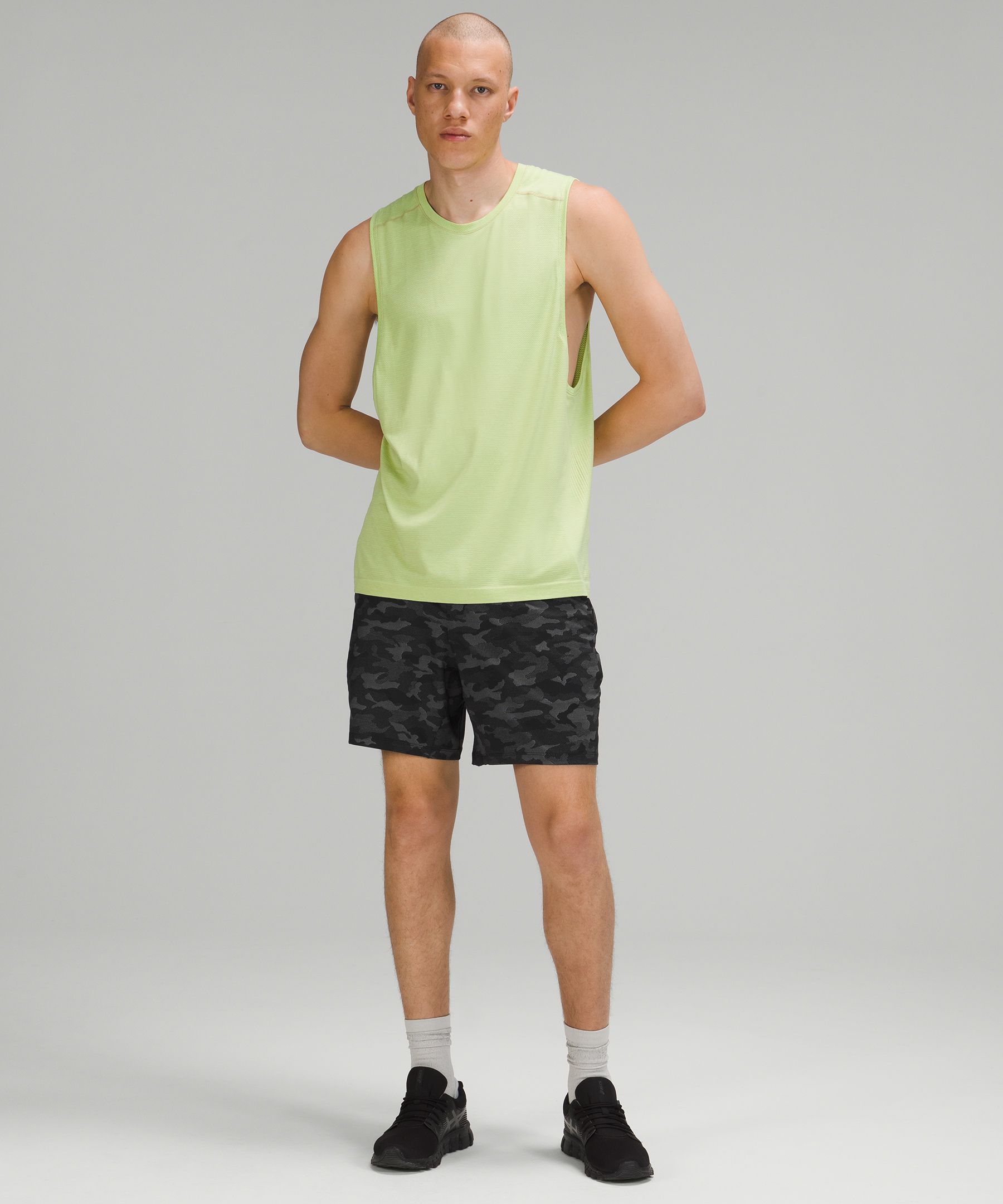 Lululemon Shorts Herre Svarte | 28504-CTJD