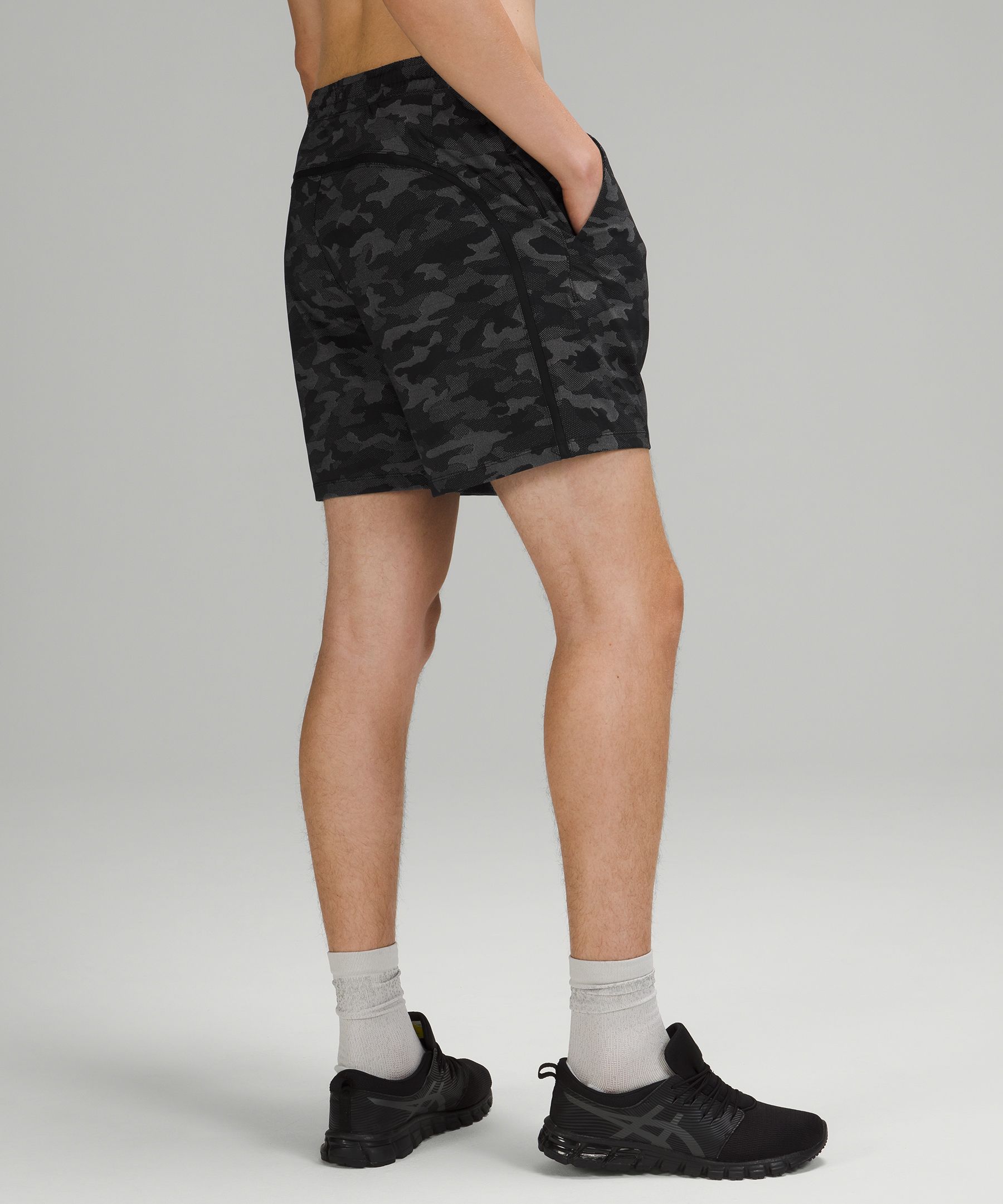 Lululemon Shorts Herre Svarte | 28504-CTJD