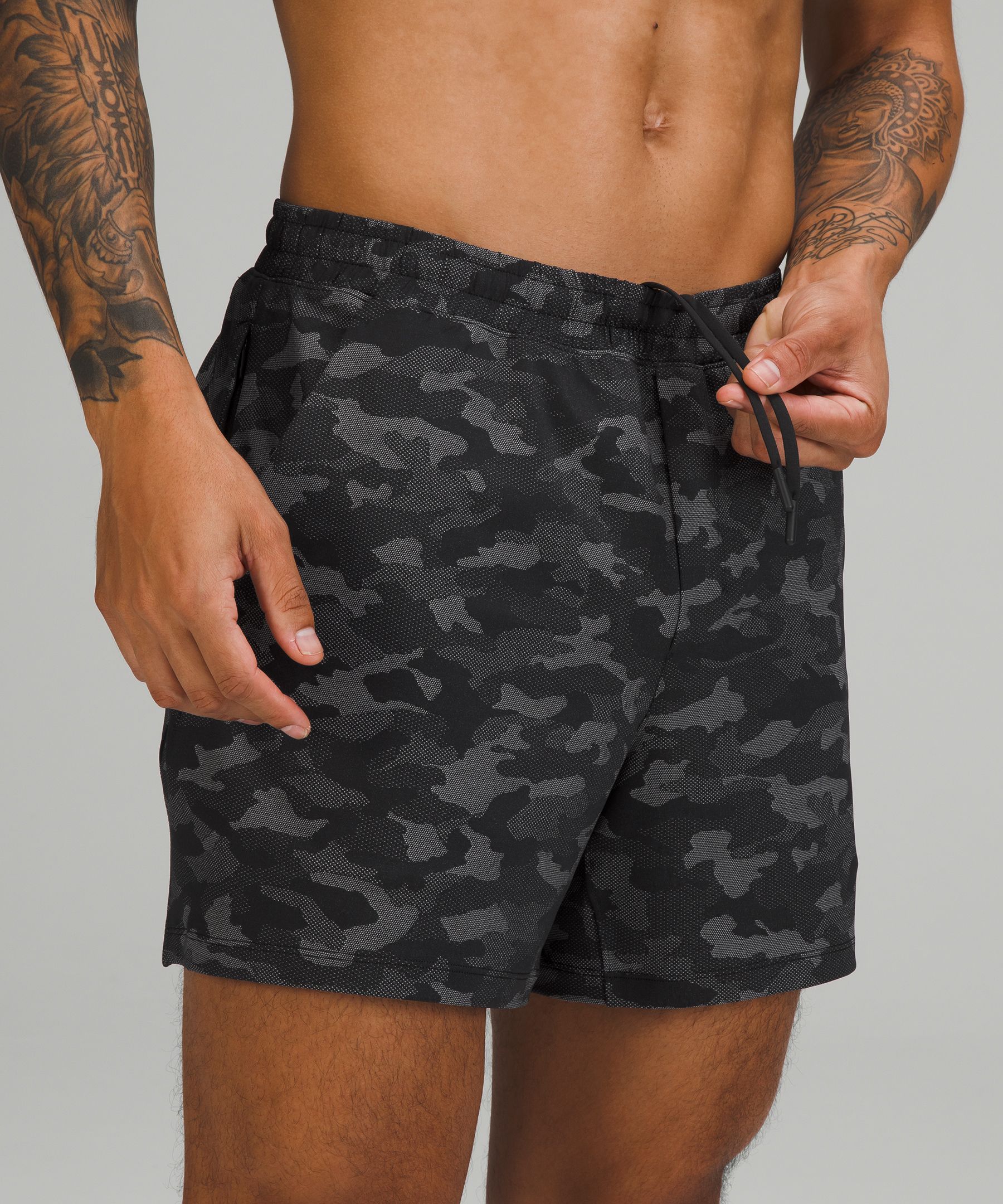 Lululemon Shorts Herre Svarte | 41873-CROH