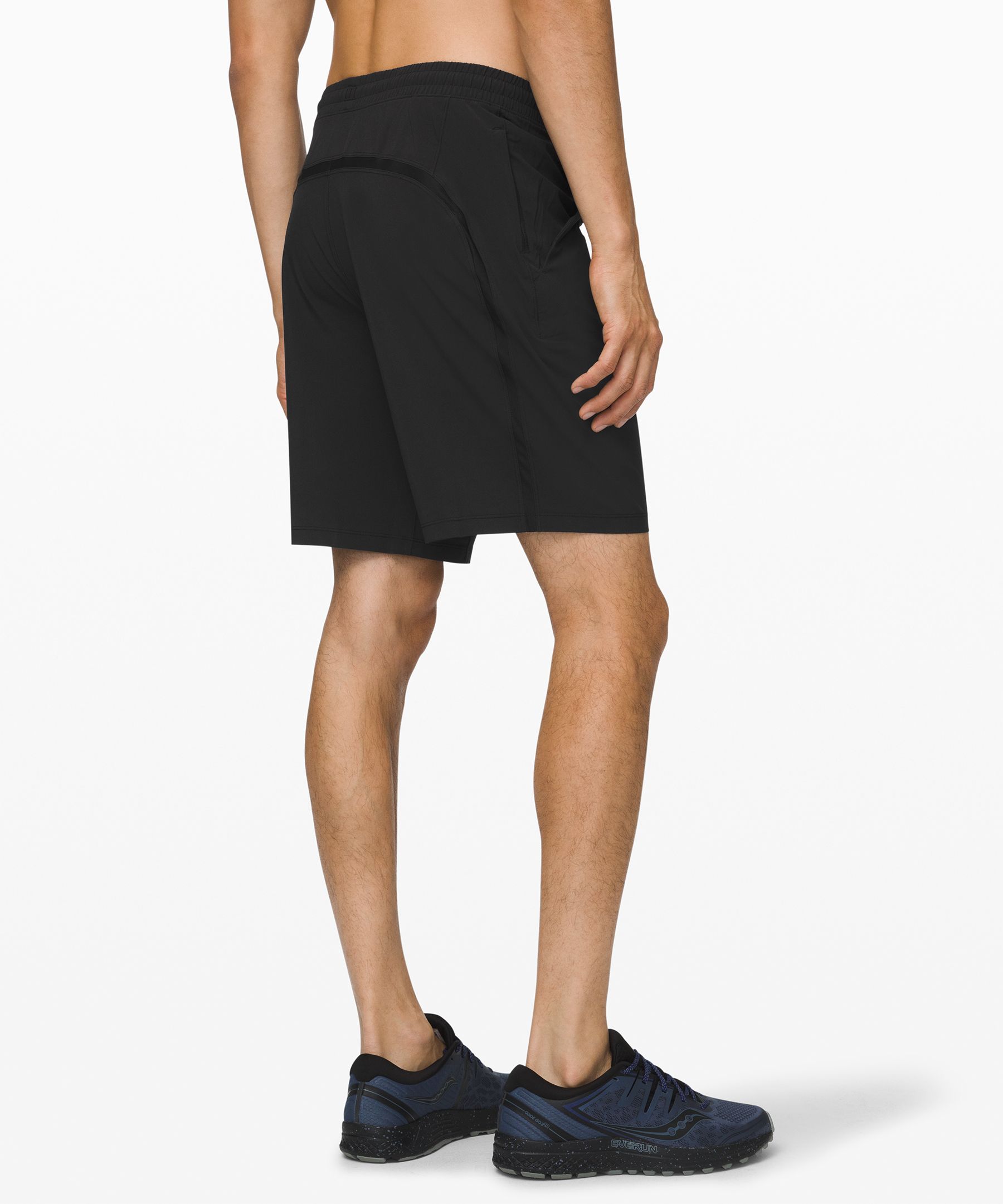 Lululemon Shorts Herre Svarte | 51283-FETB