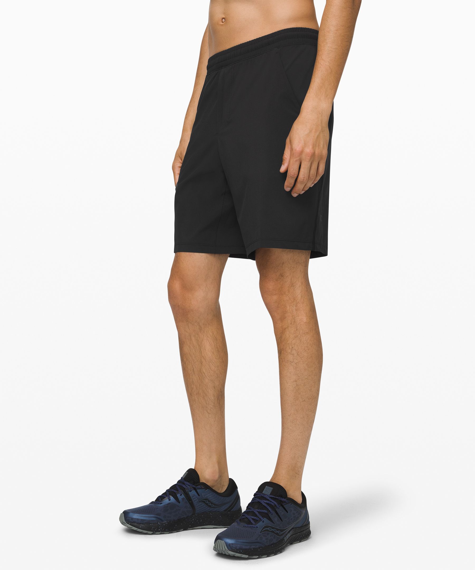 Lululemon Shorts Herre Svarte | 51283-FETB