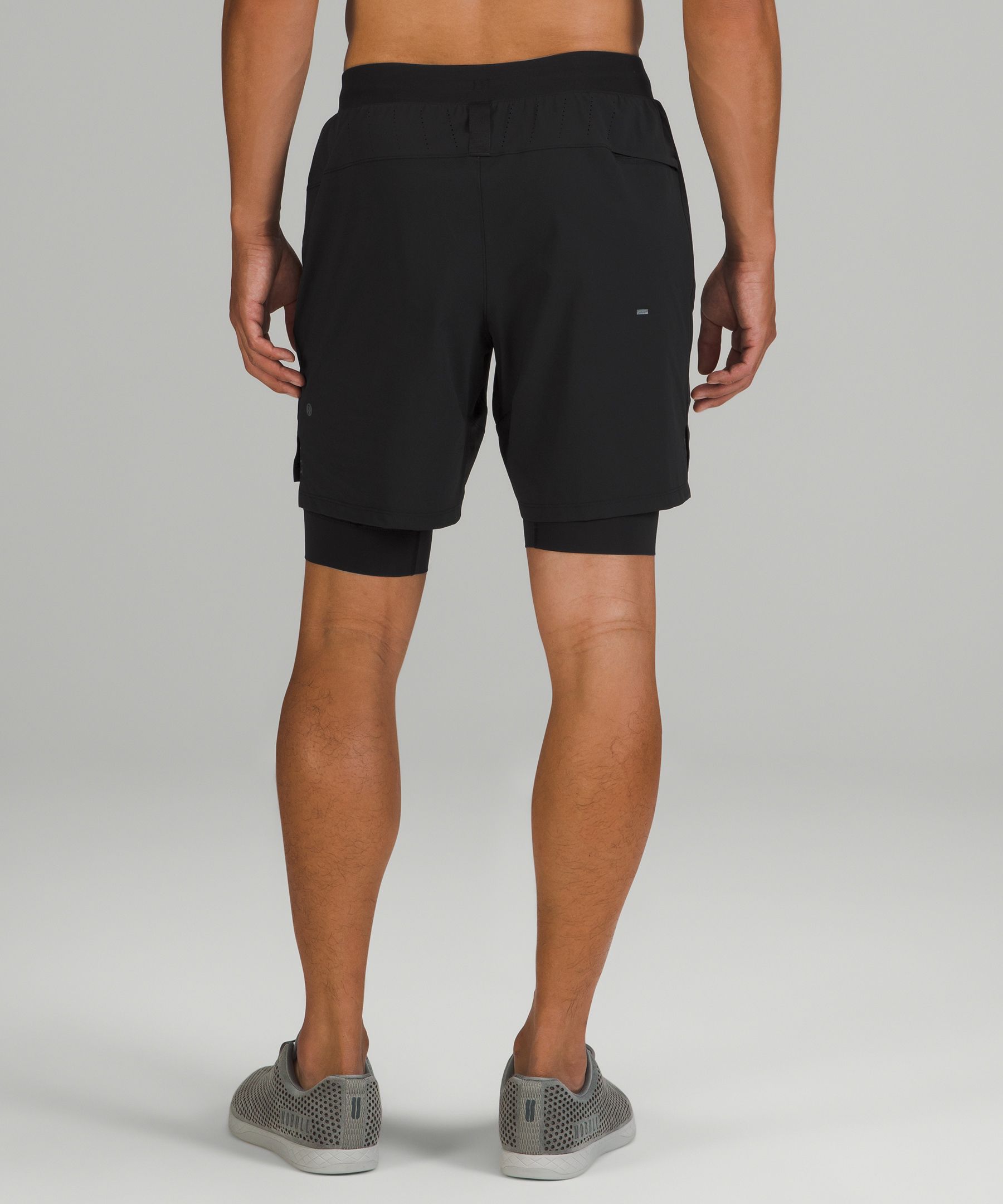 Lululemon Shorts Herre Svarte | 58910-FEMX