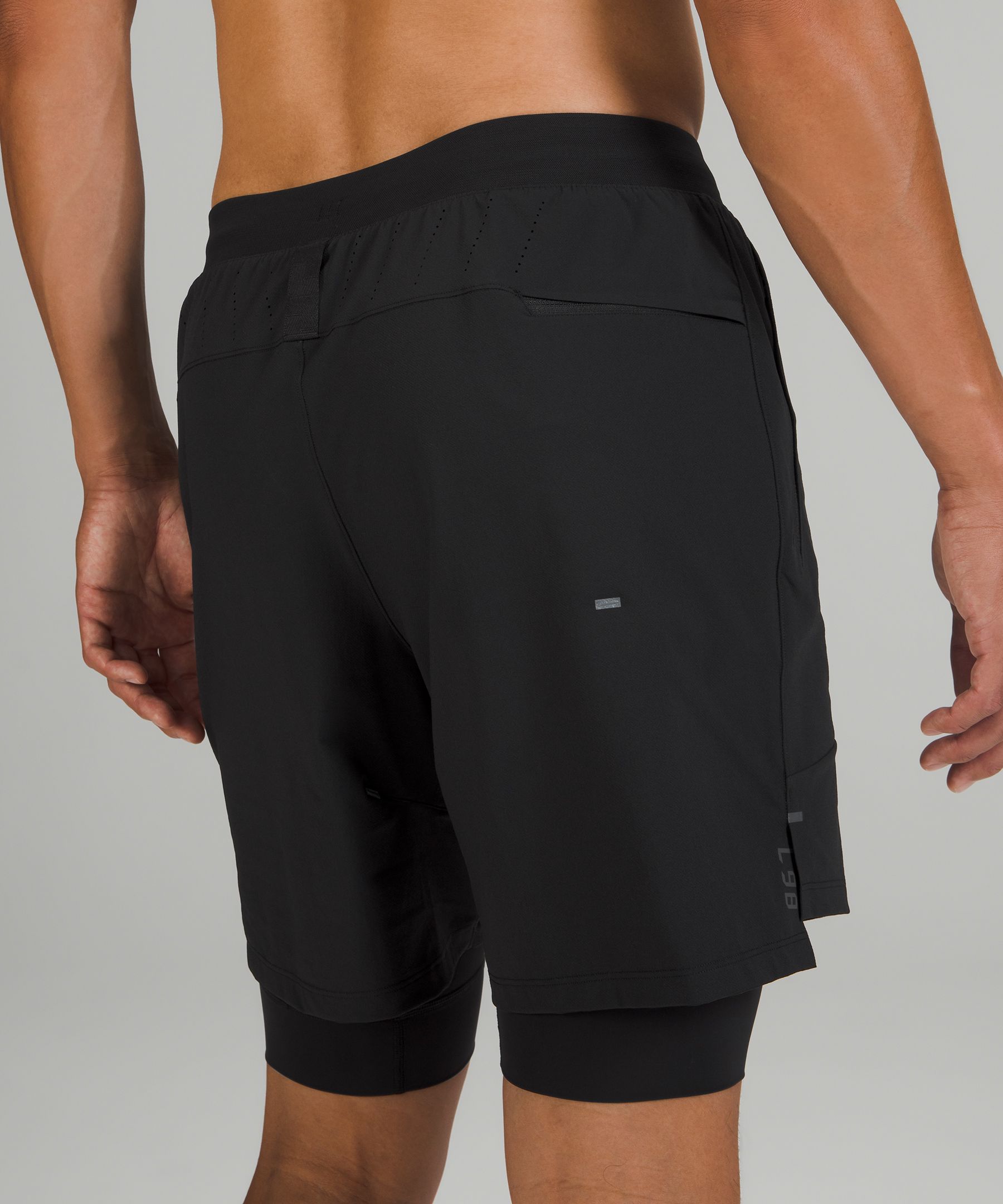 Lululemon Shorts Herre Svarte | 58910-FEMX