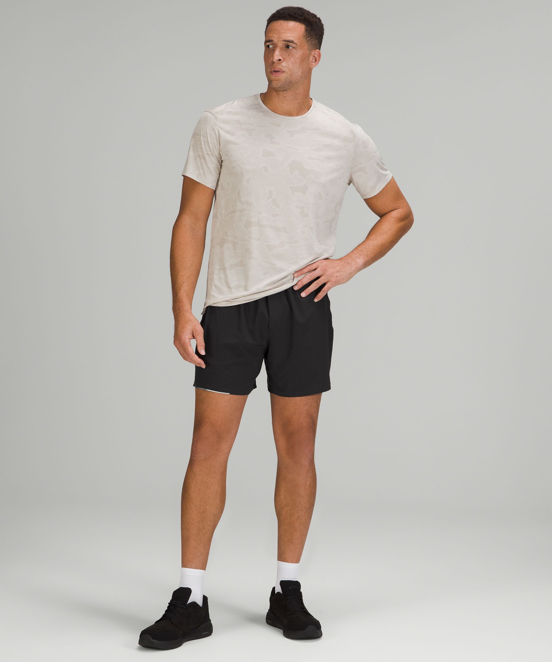 Lululemon Shorts Herre Svarte | 69581-RHJT