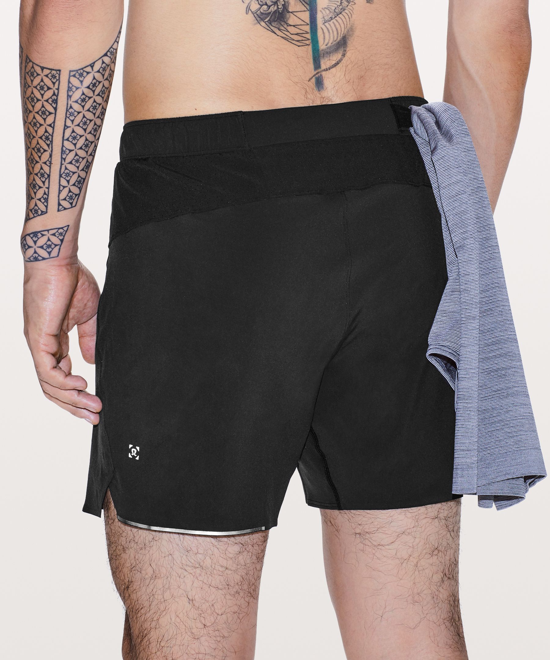 Lululemon Shorts Herre Svarte | 79513-VBXL