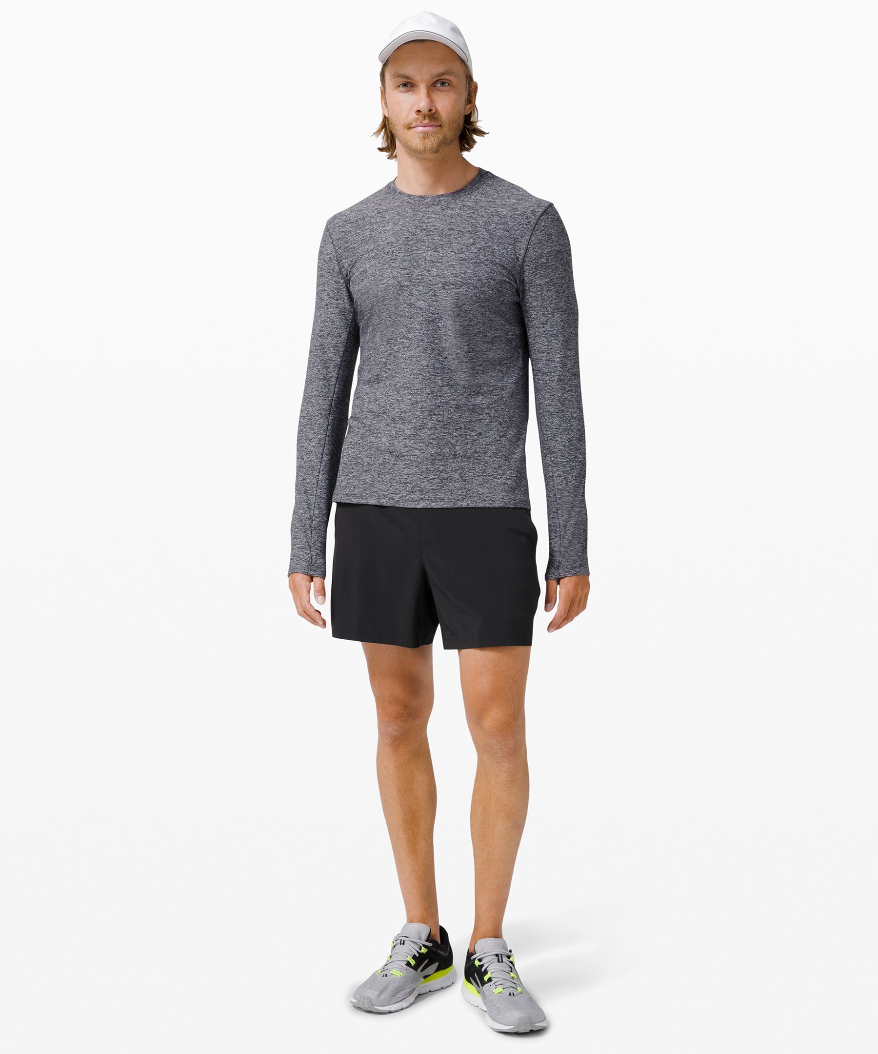 Lululemon Shorts Herre Svarte | 86150-LDFG