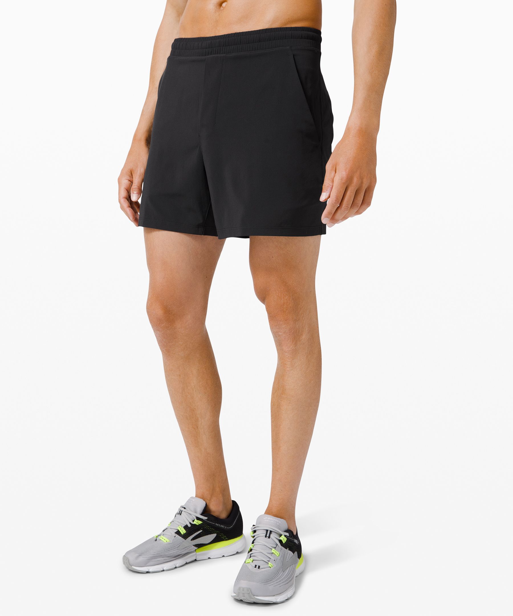 Lululemon Shorts Herre Svarte | 86150-LDFG