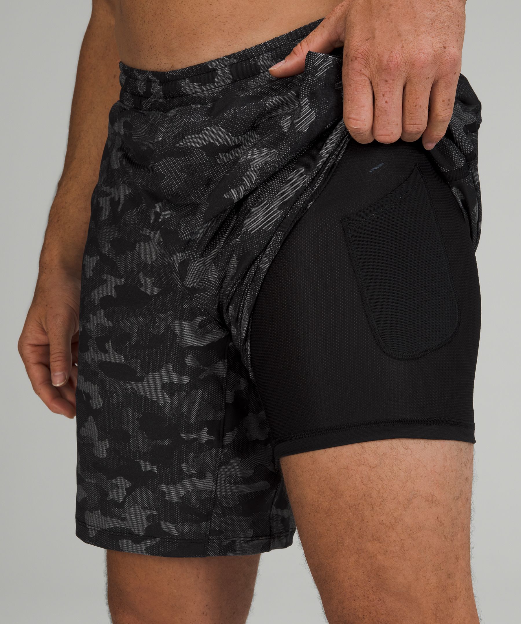 Lululemon Shorts Herre Svarte | 87694-CIZY