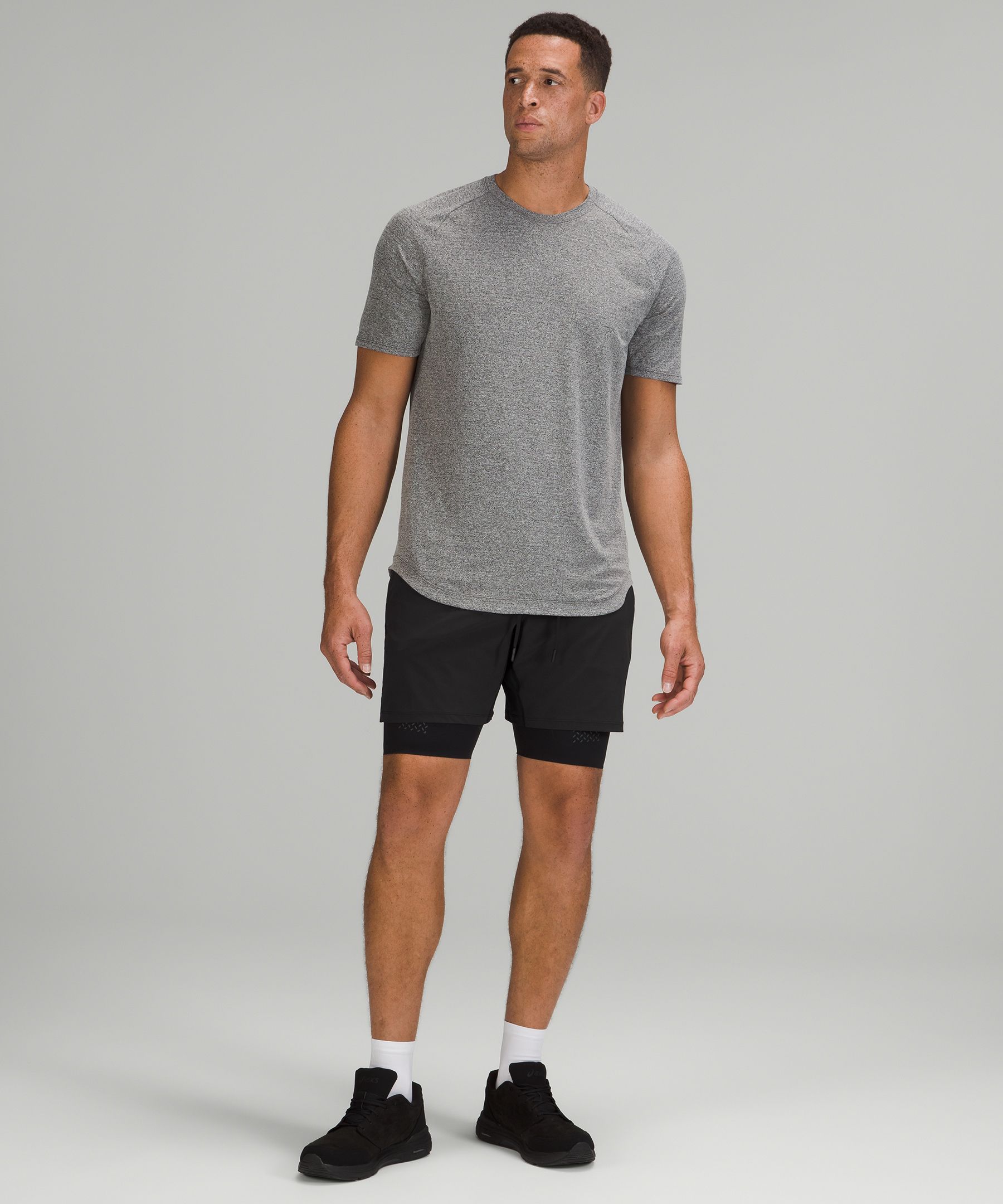Lululemon Shorts Herre Svarte | 98401-LNEA