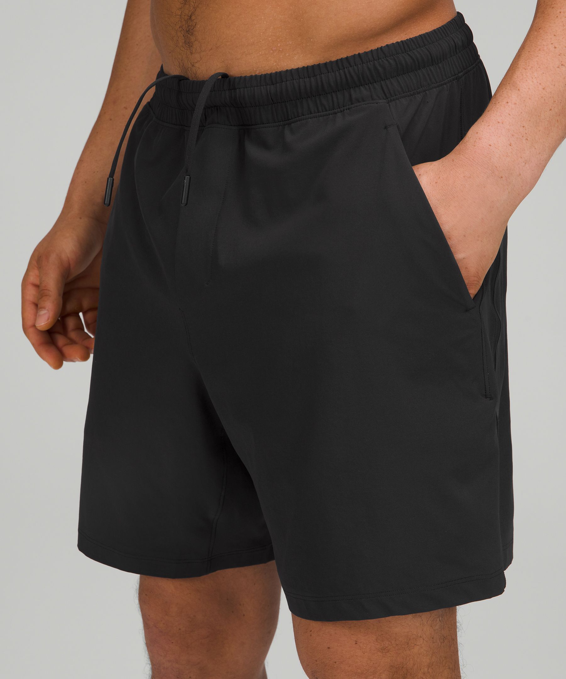 Lululemon Shorts Herre Svarte | 98534-APQF