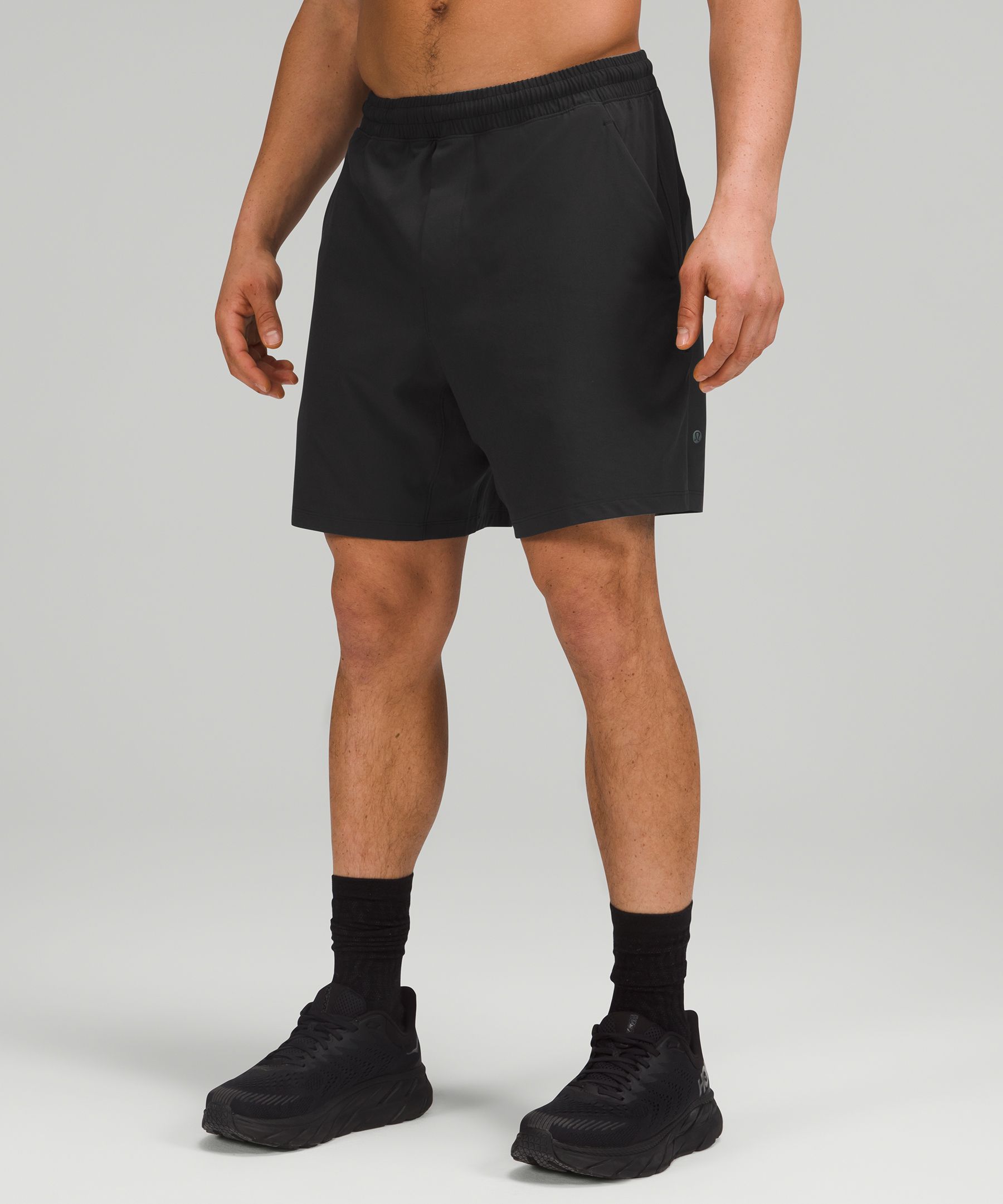 Lululemon Shorts Herre Svarte | 98534-APQF