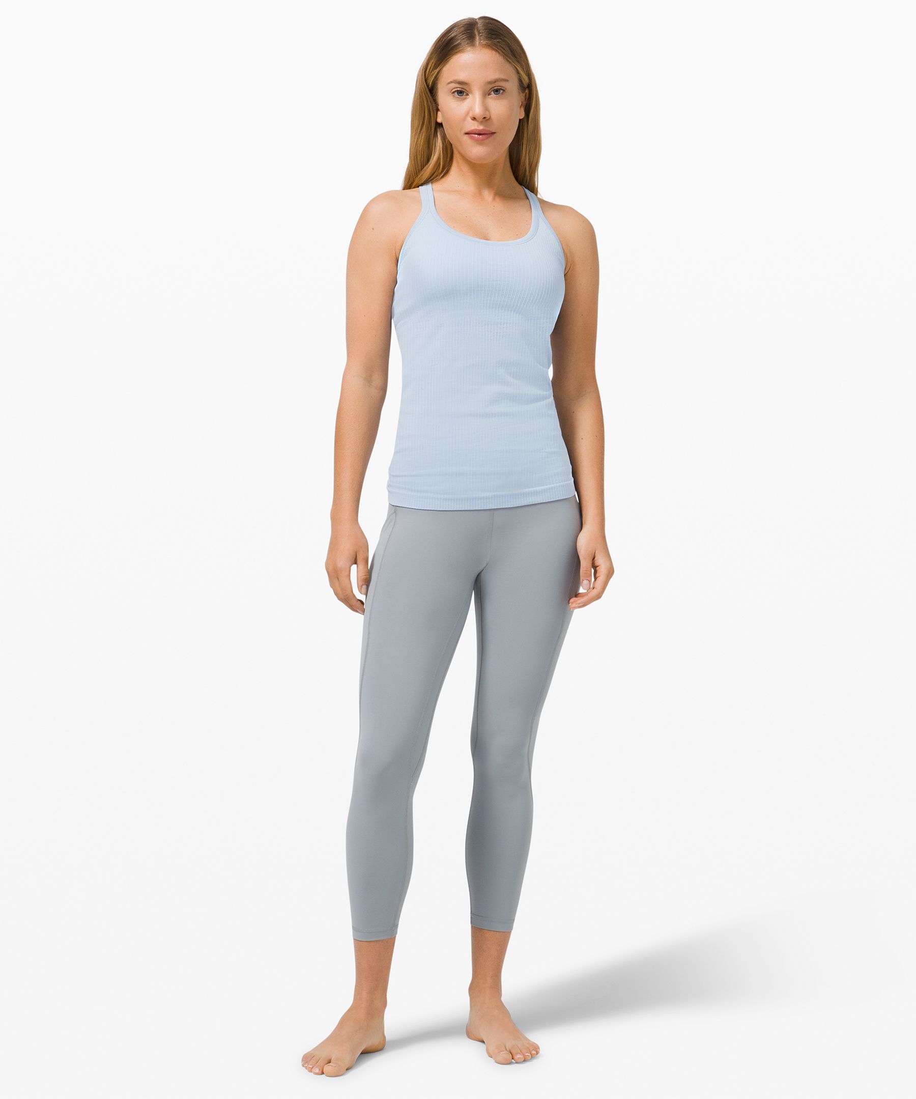 Lululemon Singlet Dame Blå | 49267-IRSQ