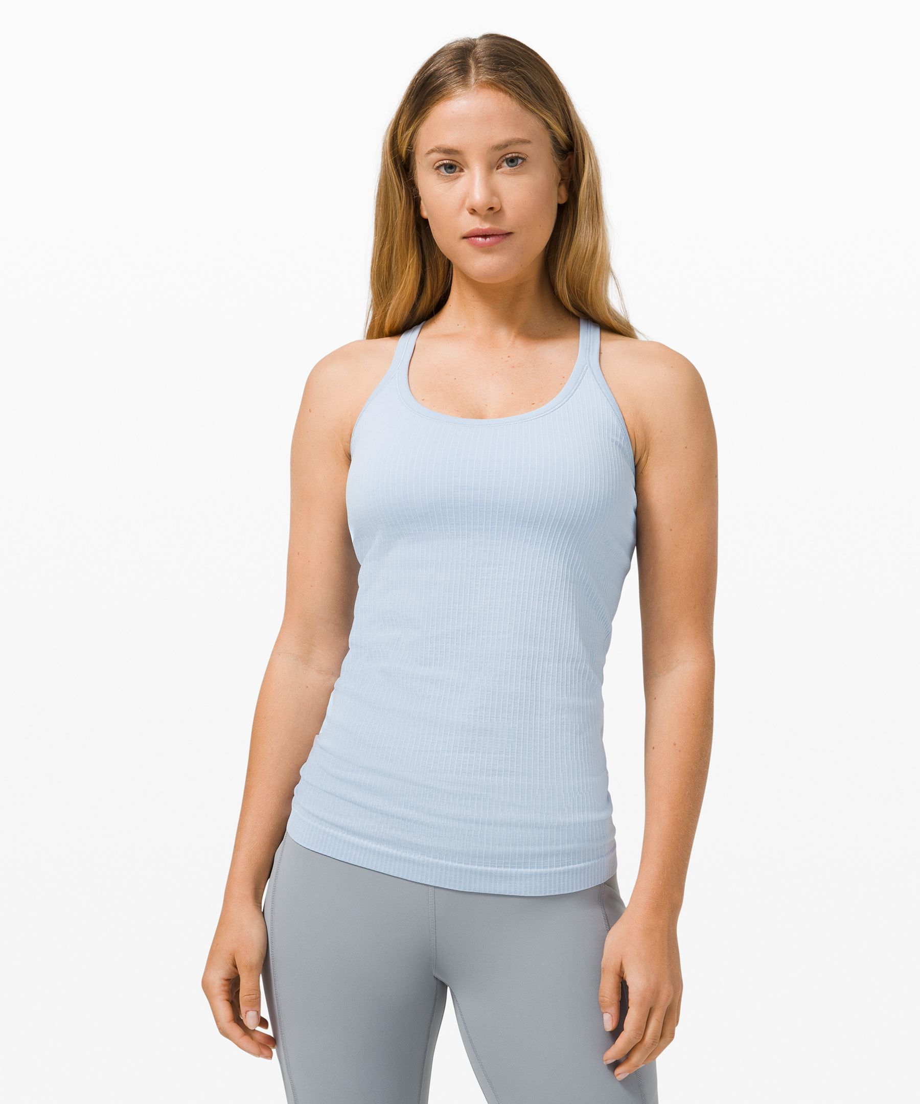 Lululemon Singlet Dame Blå | 49267-IRSQ