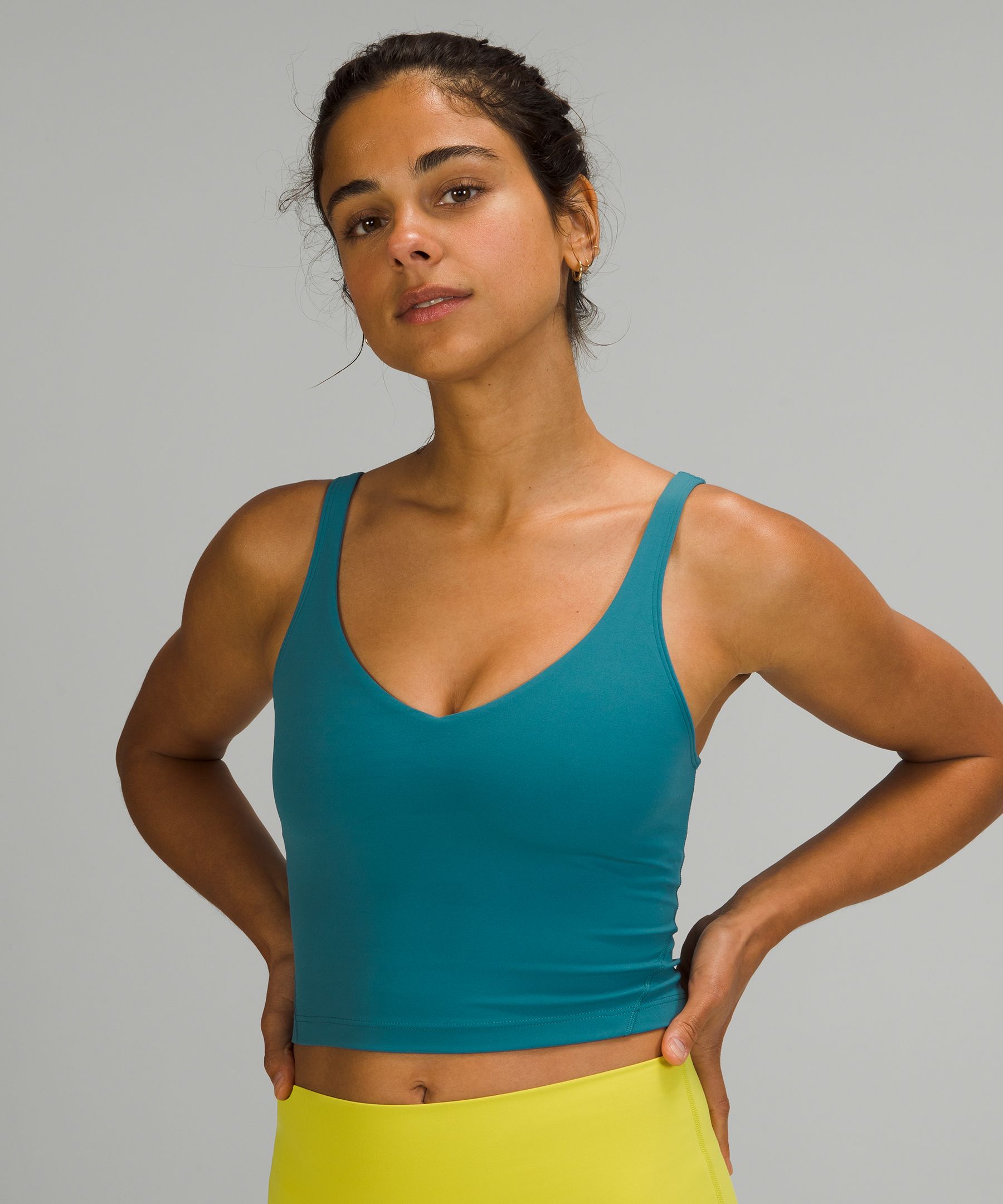 Lululemon Singlet Dame Blå | 54730-WBUM
