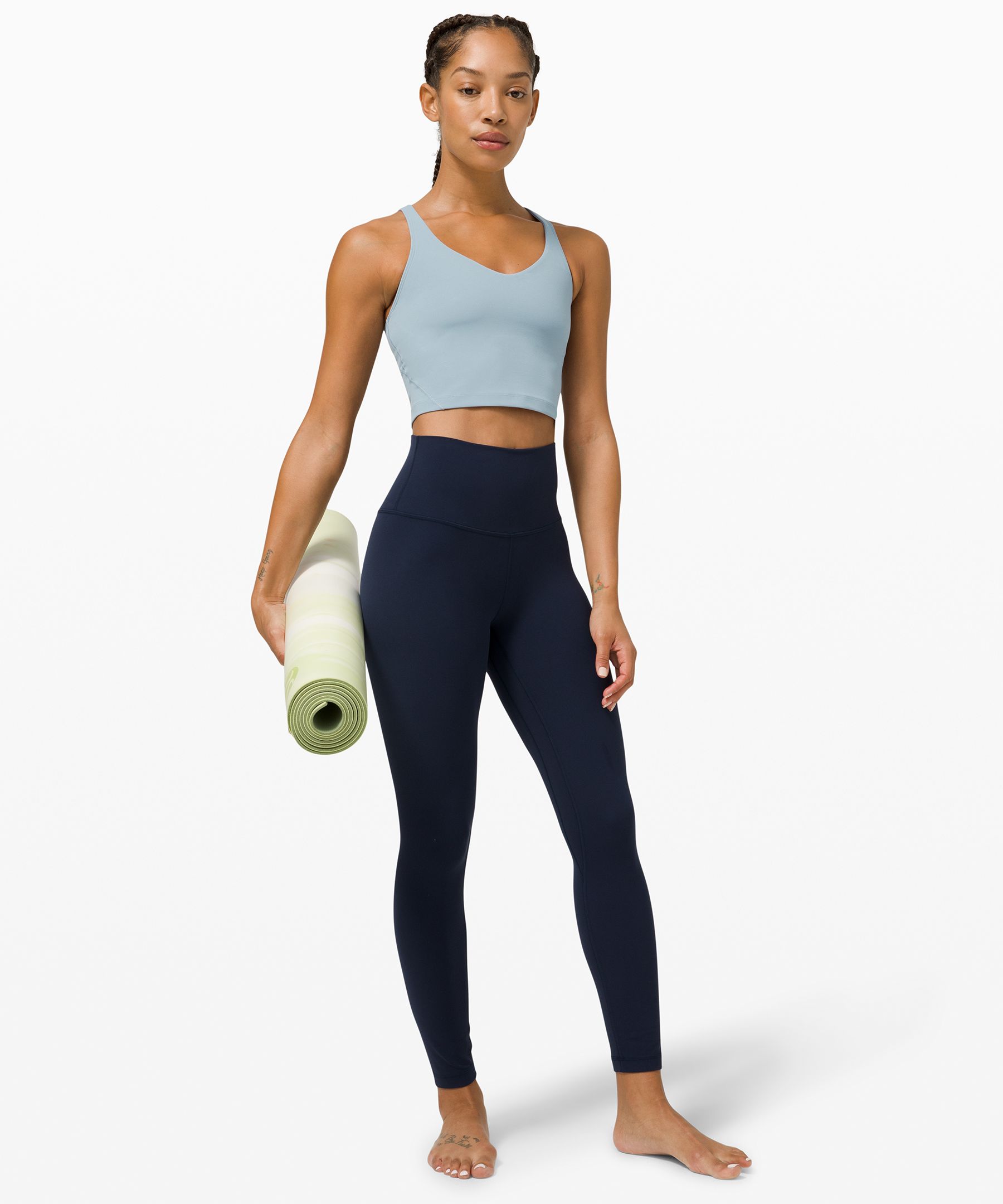 Lululemon Singlet Dame Blå | 61023-PDBT