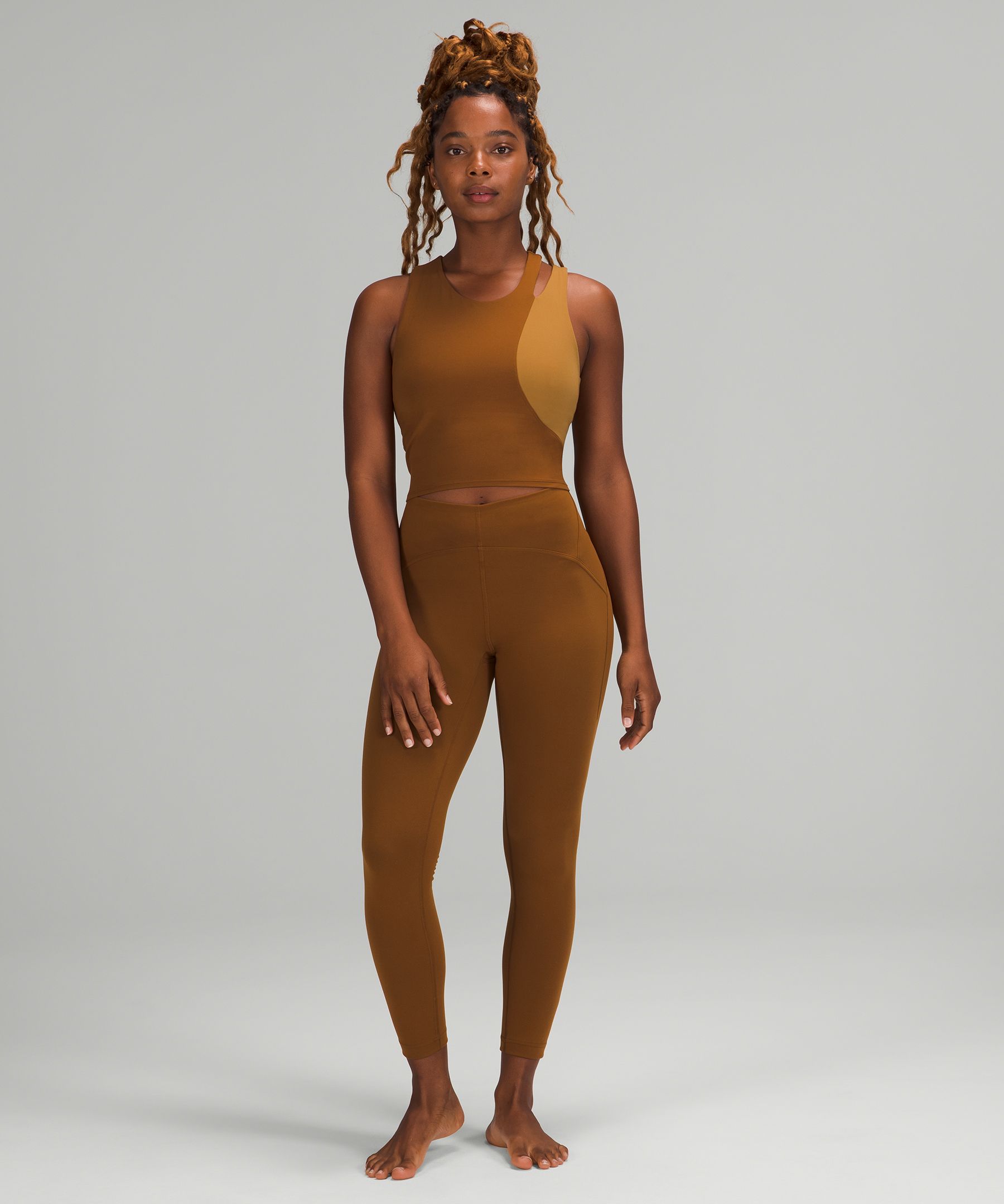 Lululemon Singlet Dame Brune | 03576-RKZI