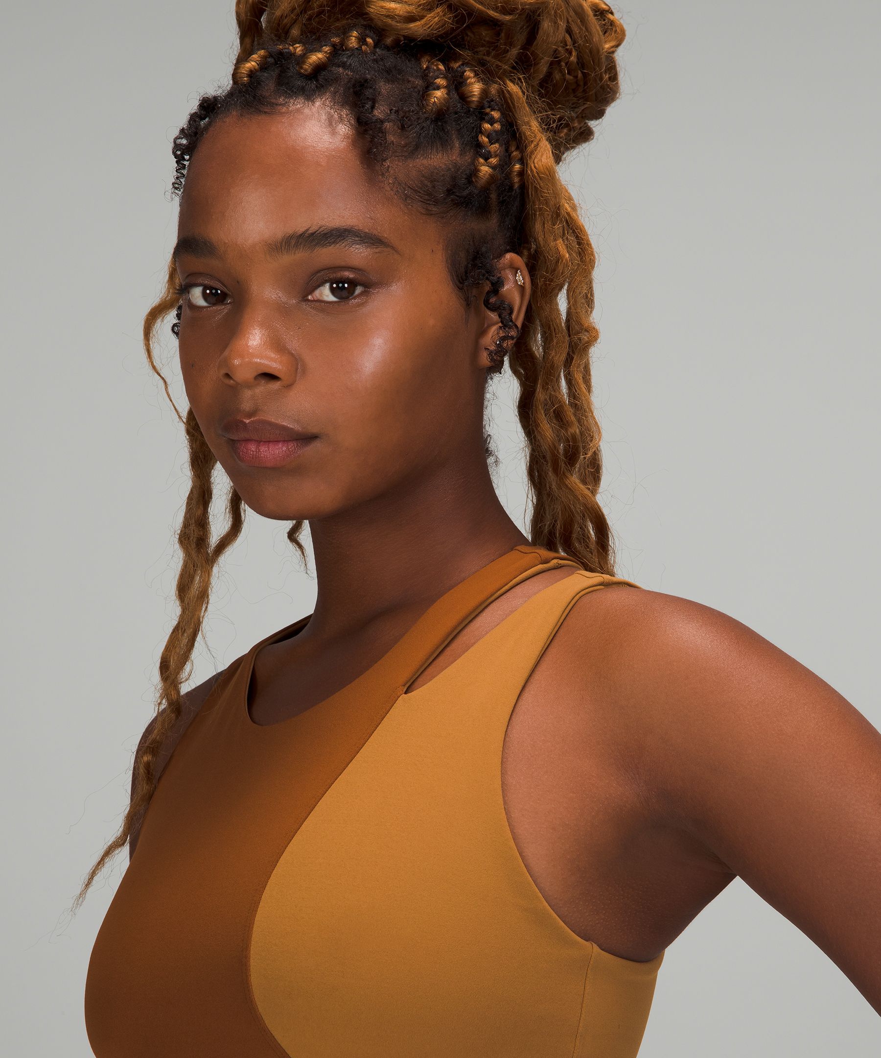 Lululemon Singlet Dame Brune | 03576-RKZI