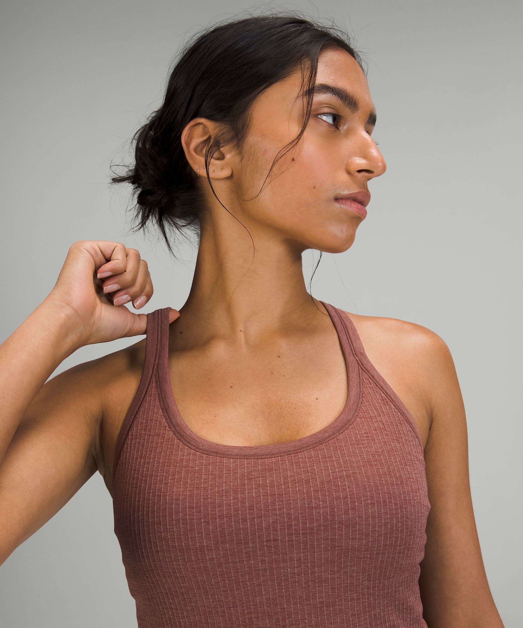 Lululemon Singlet Dame Burgunder | 52137-FDWO