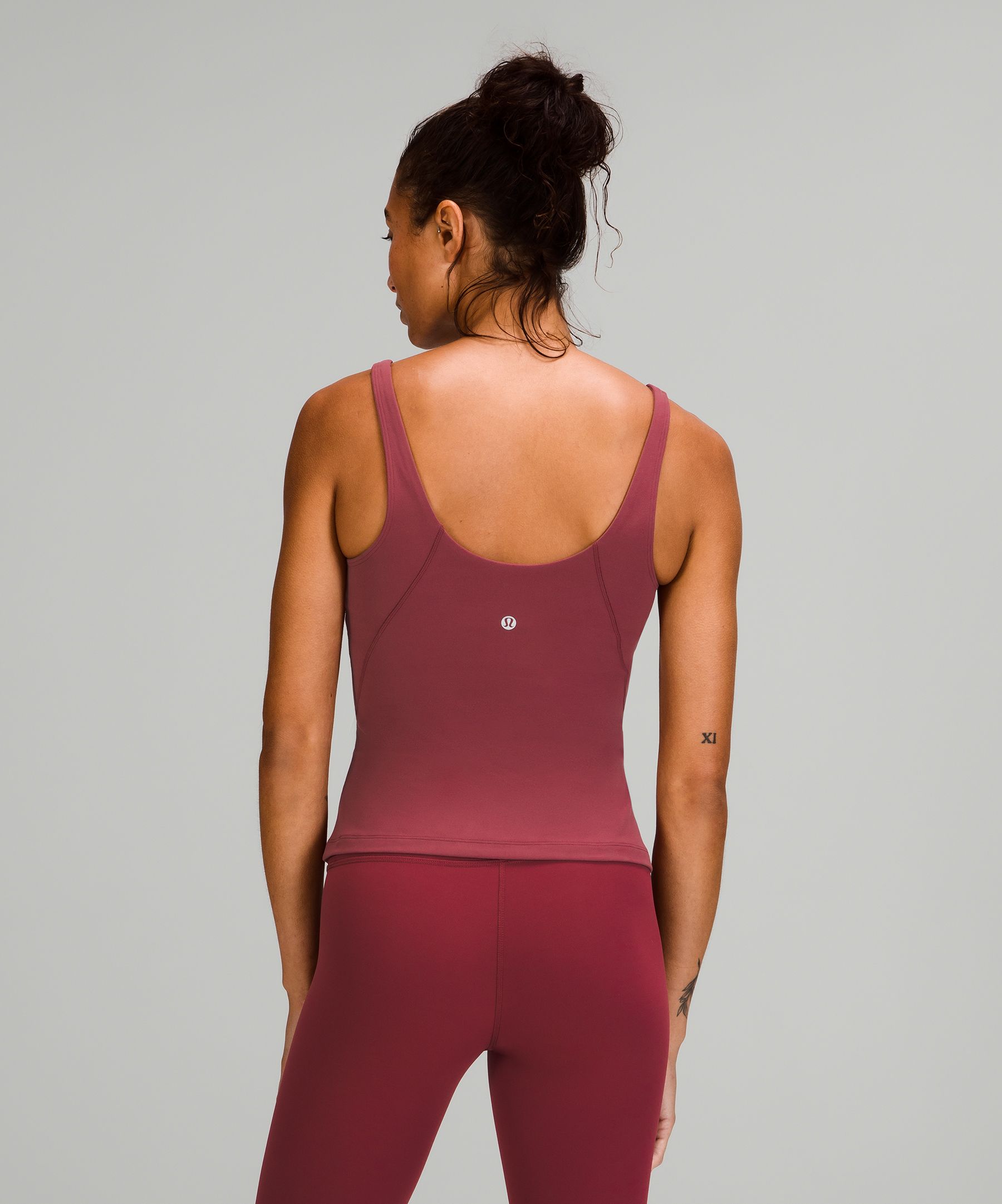 Lululemon Singlet Dame Burgunder | 62015-NTAI