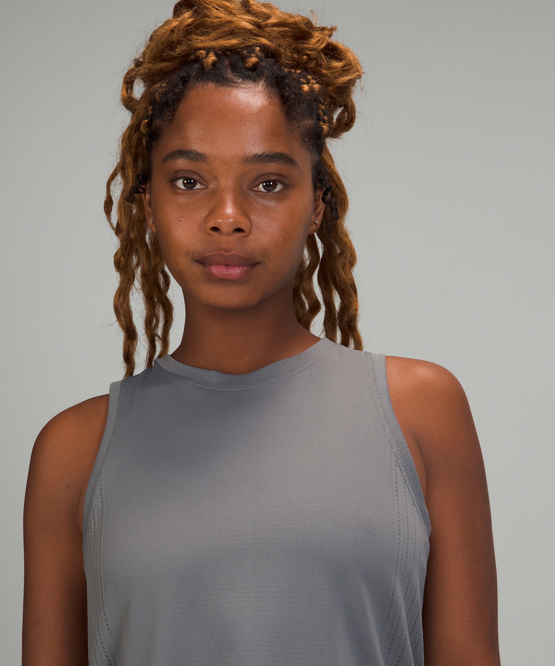 Lululemon Singlet Dame Dyp Grå | 75289-ALJC