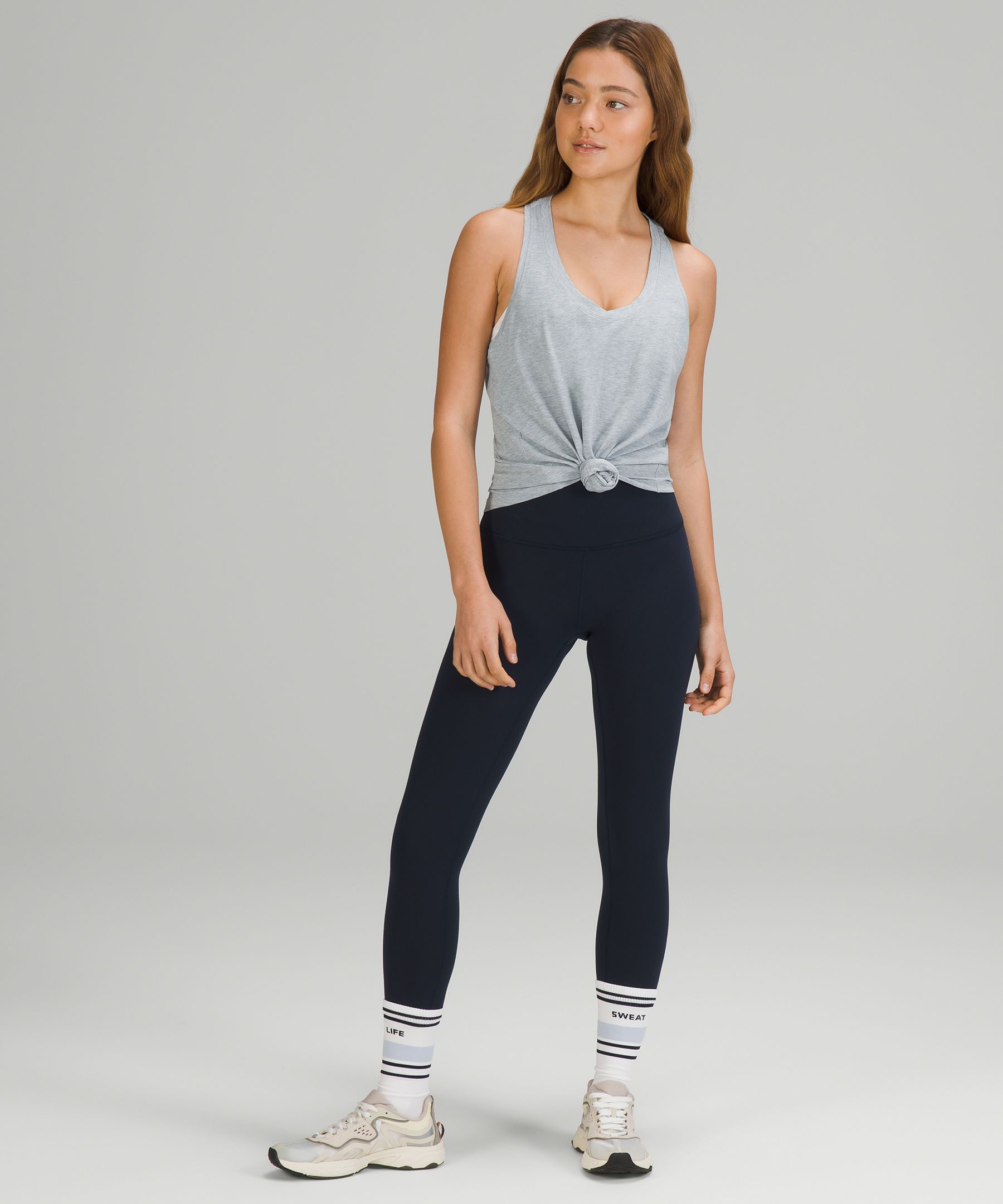 Lululemon Singlet Dame Grå | 58209-VHRA