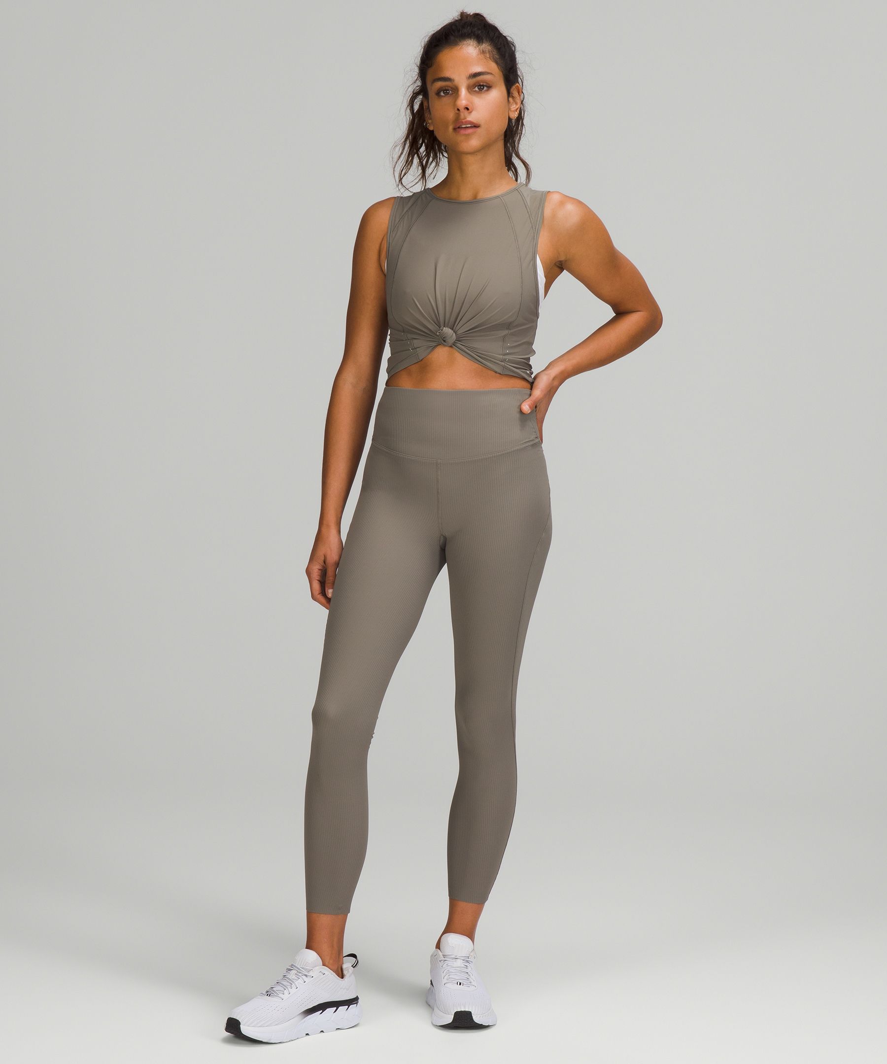 Lululemon Singlet Dame Grå Brune | 17536-MXLY