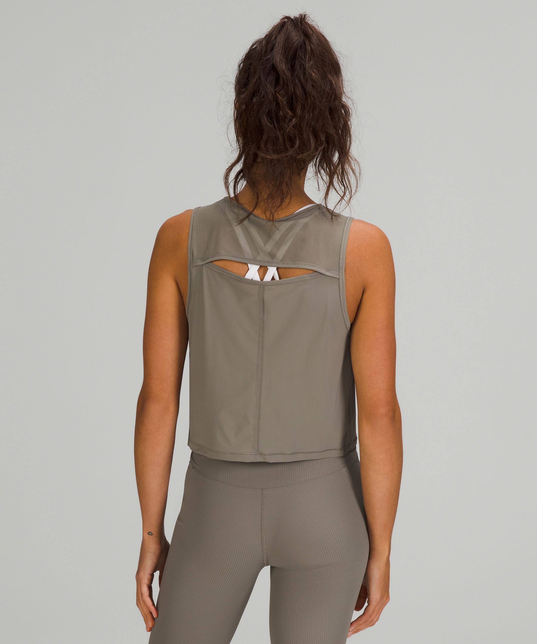 Lululemon Singlet Dame Grå Brune | 17536-MXLY