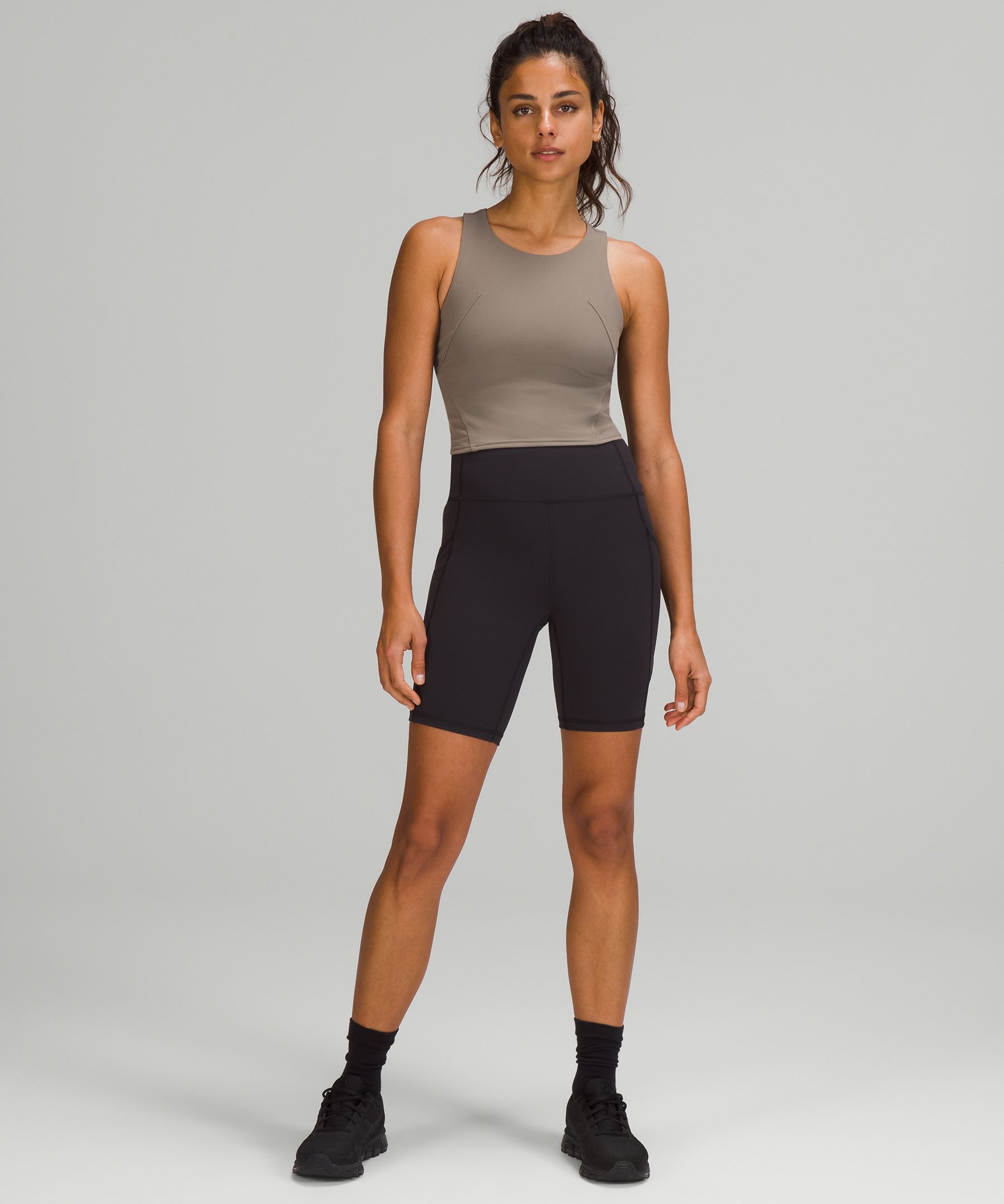 Lululemon Singlet Dame Grå Brune | 19684-UKYF