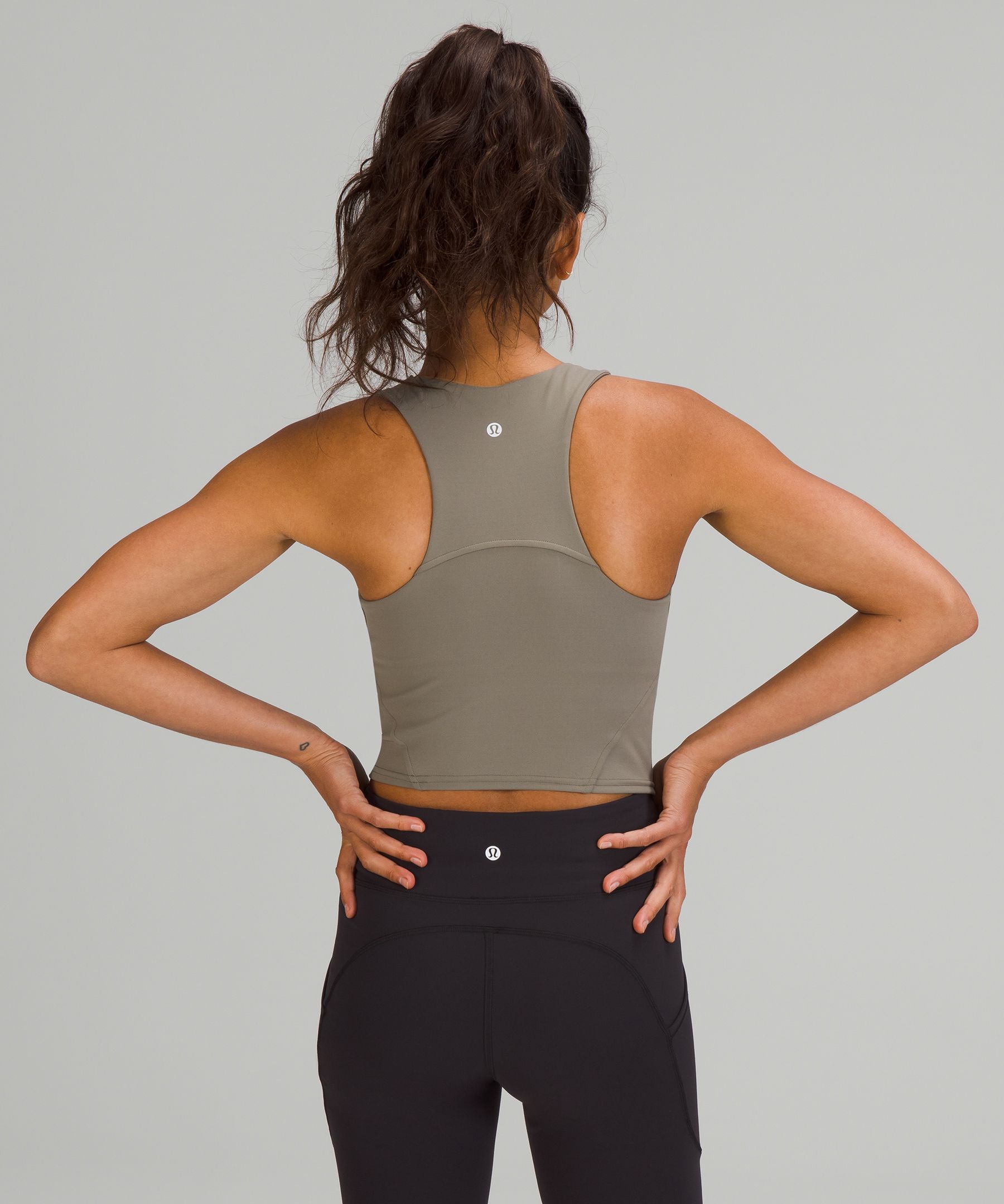 Lululemon Singlet Dame Grå Brune | 19684-UKYF